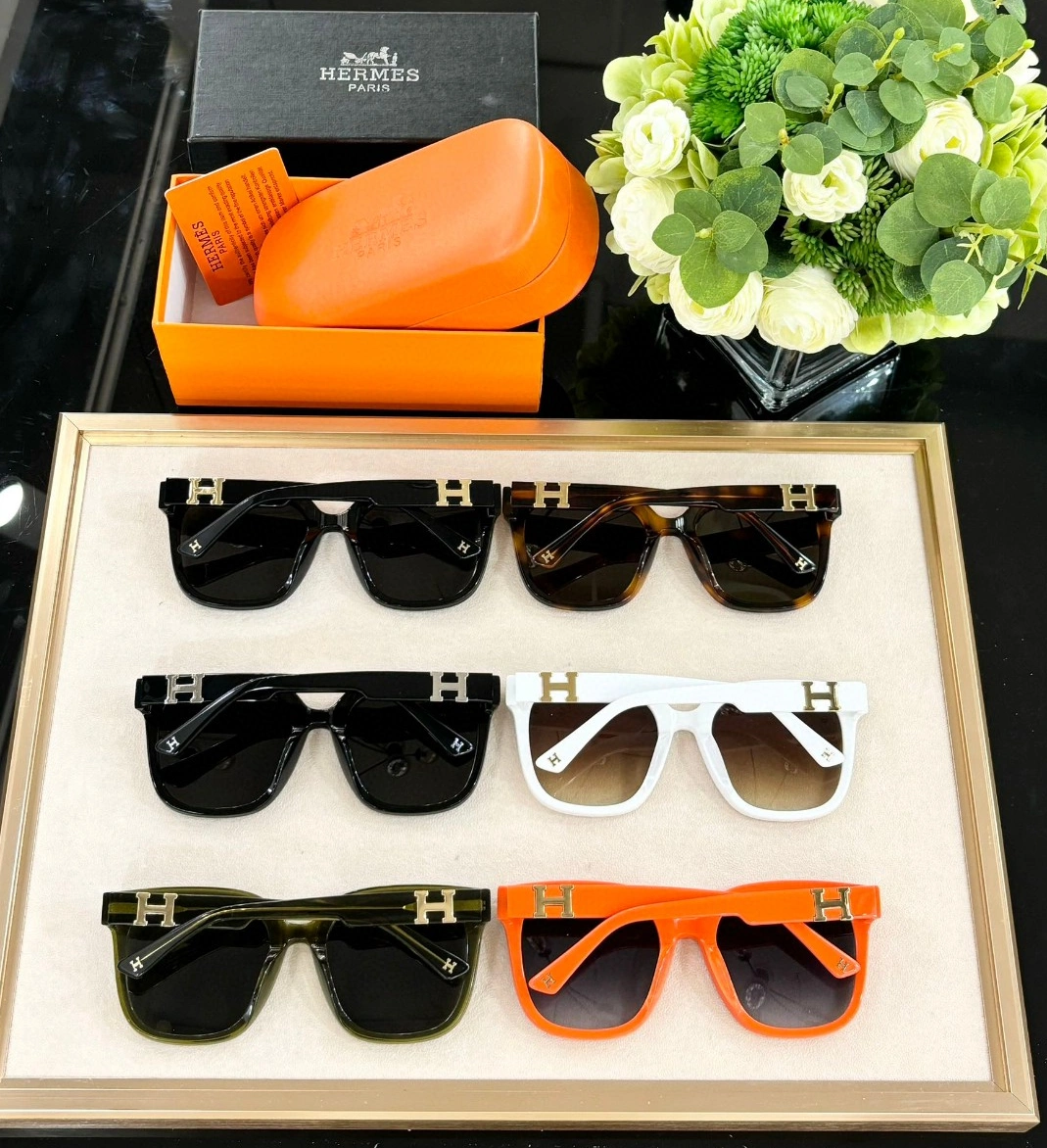 WellDesigned 2506 Hermes AAA Quality Sunglasses