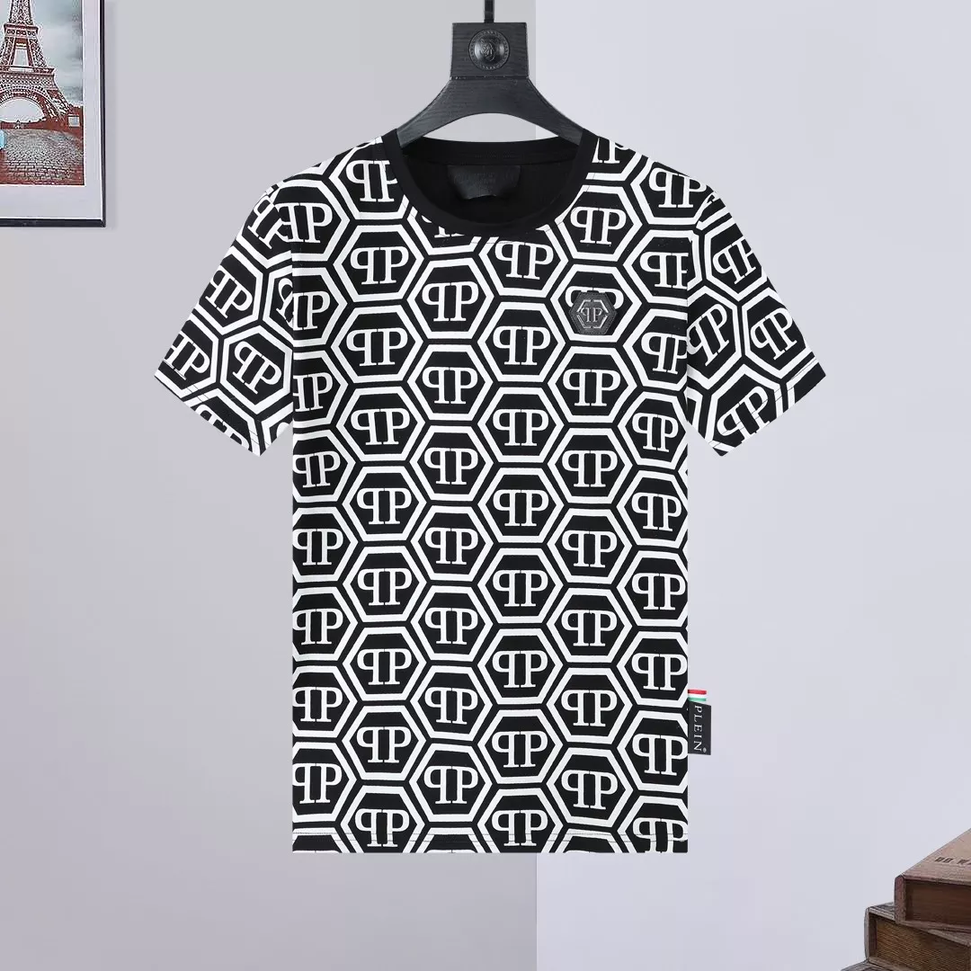 WellDesigned 2840 Philipp Plein PP T-Shirts Short Sleeved For Men