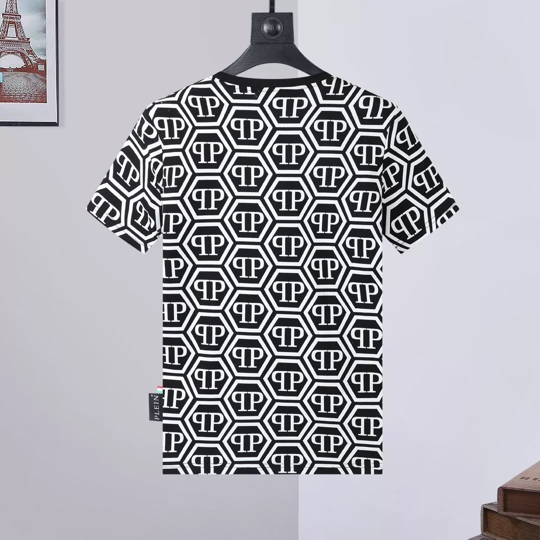 WellDesigned 2840 Philipp Plein PP T-Shirts Short Sleeved For Men