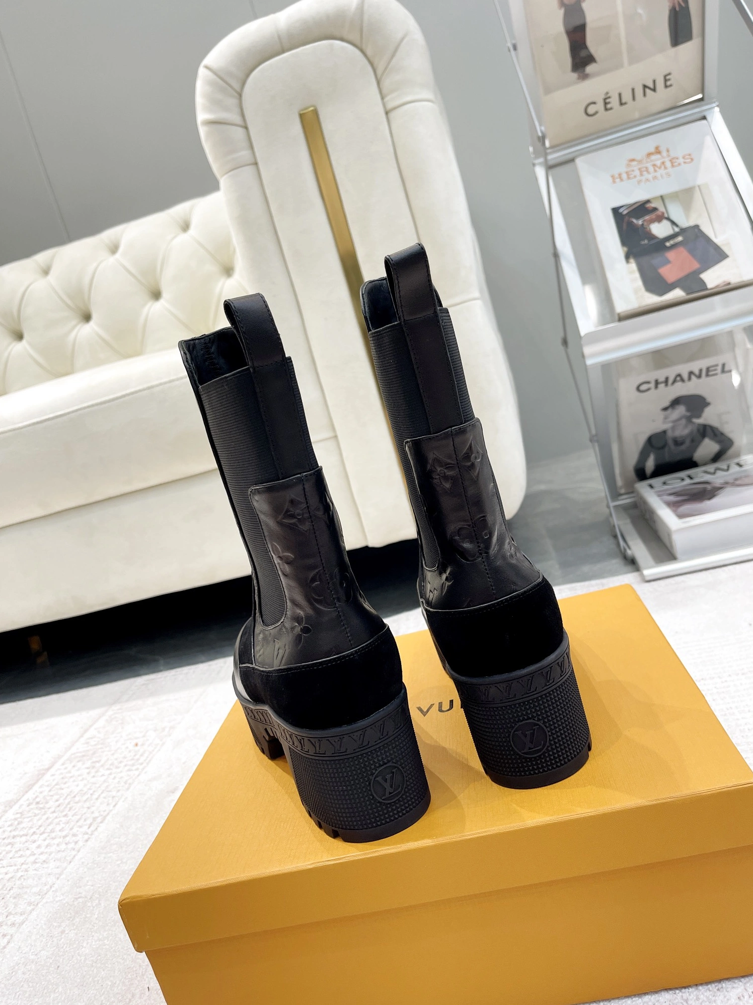 WellDesigned 2845 Louis Vuitton Boots For Women