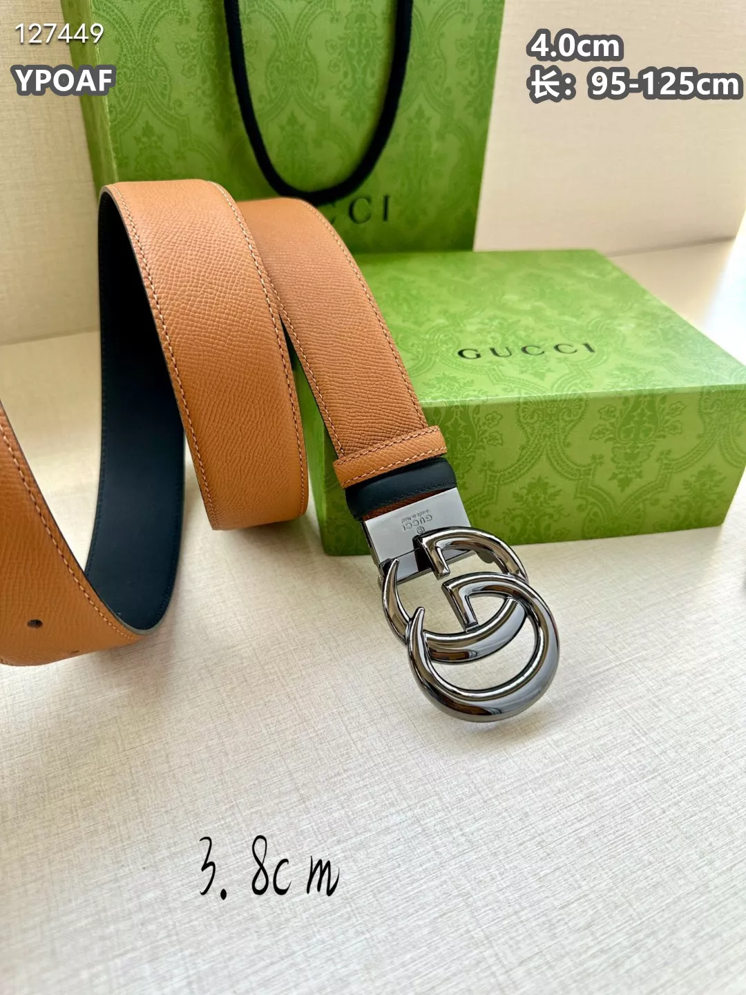 WellDesigned 3032 Gucci AAA Quality Belts For Men