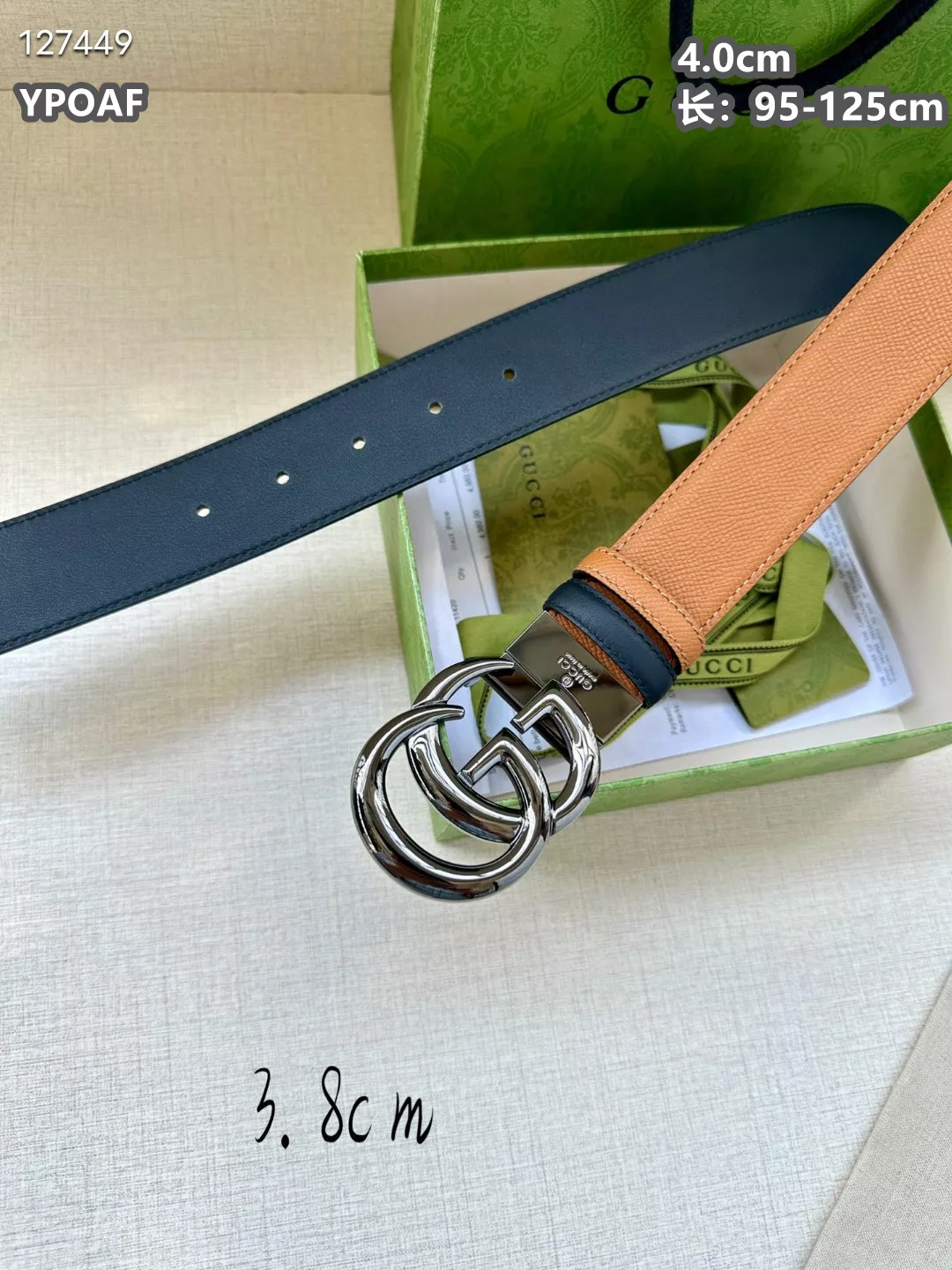 WellDesigned 3032 Gucci AAA Quality Belts For Men