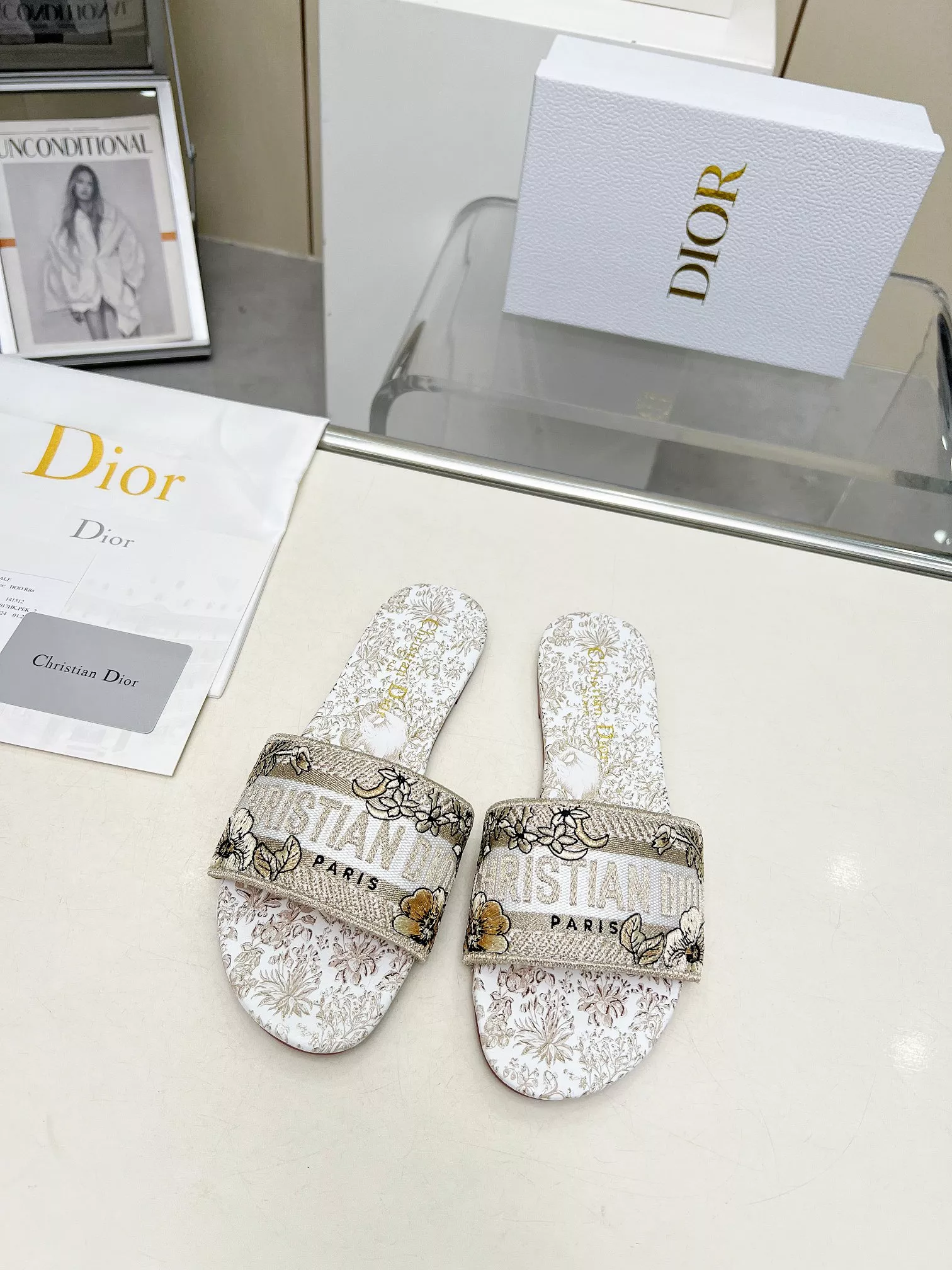 WellDesigned 3113 Christian Dior Slippers For Women