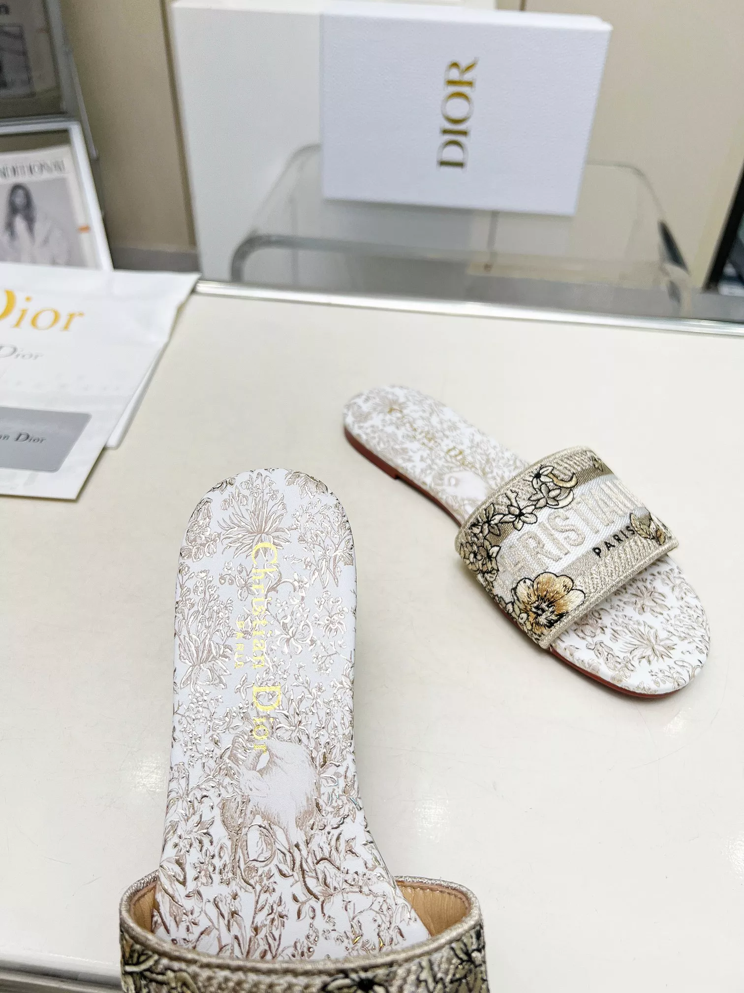 WellDesigned 3113 Christian Dior Slippers For Women