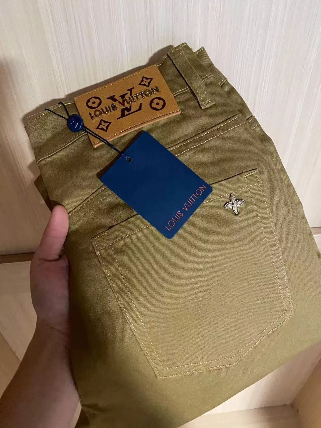 WellDesigned 3319 Louis Vuitton LV Jeans For Men