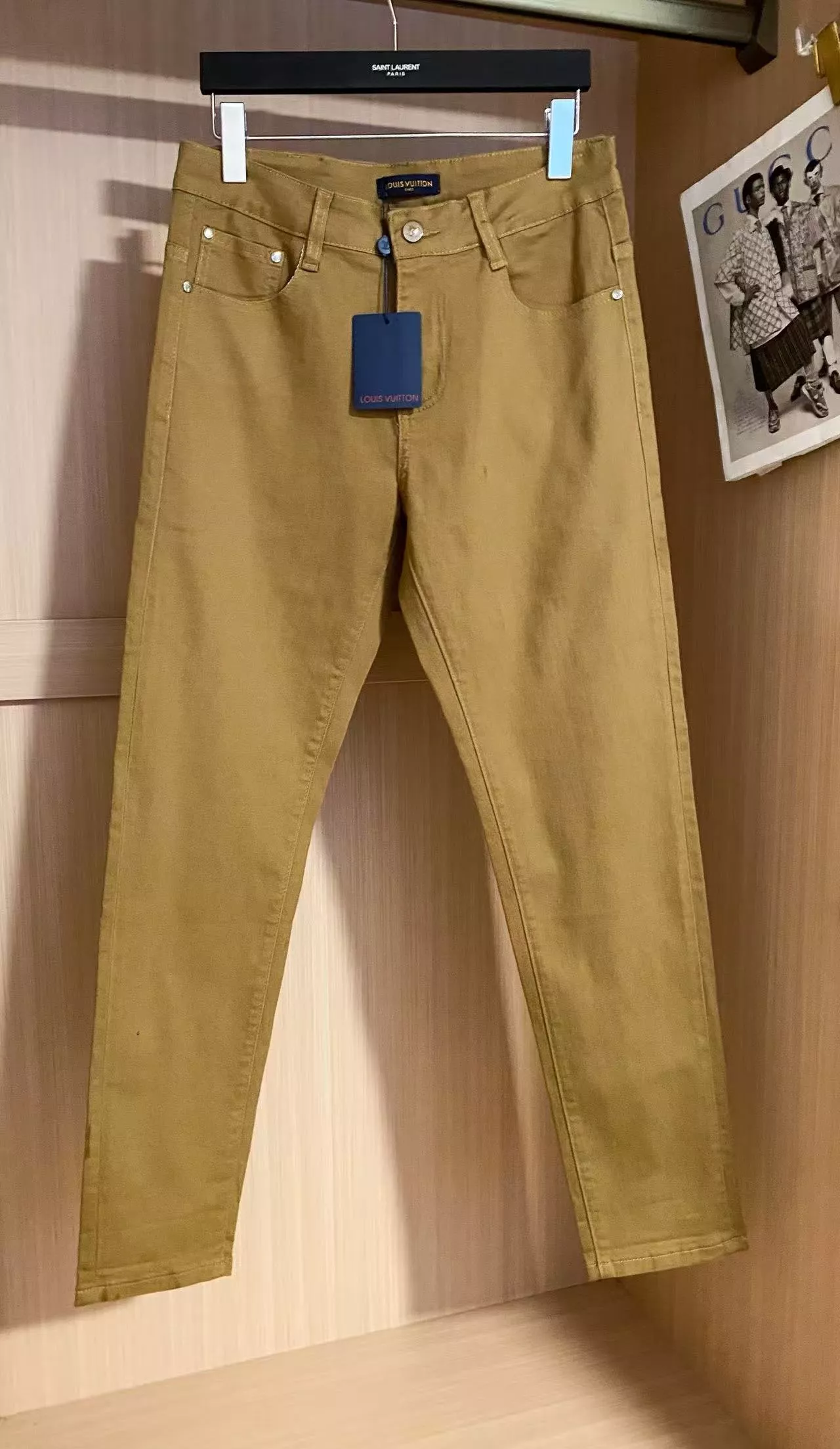 WellDesigned 3319 Louis Vuitton LV Jeans For Men