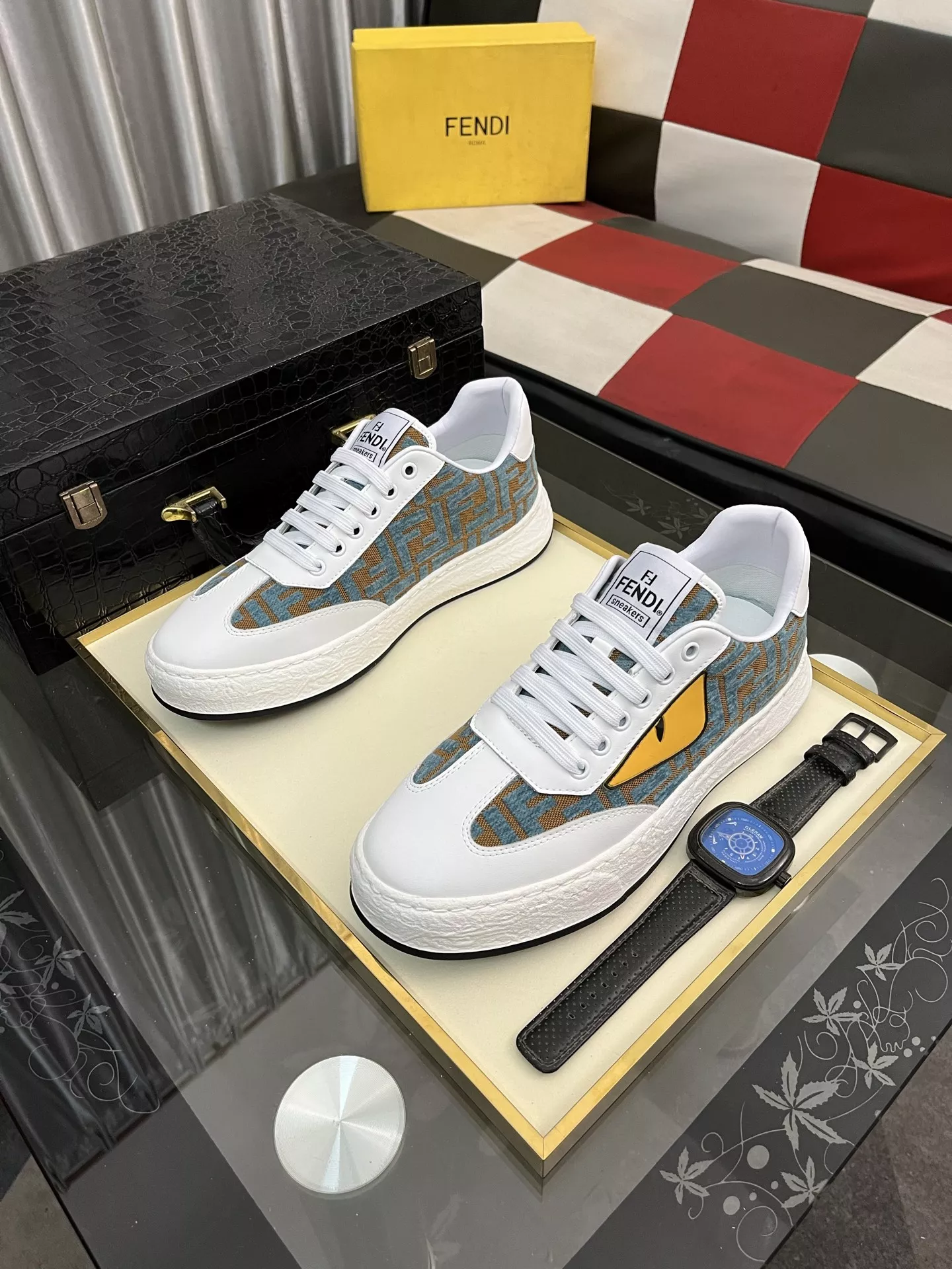 WellDesigned 3609 Fendi Casual Shoes For Men