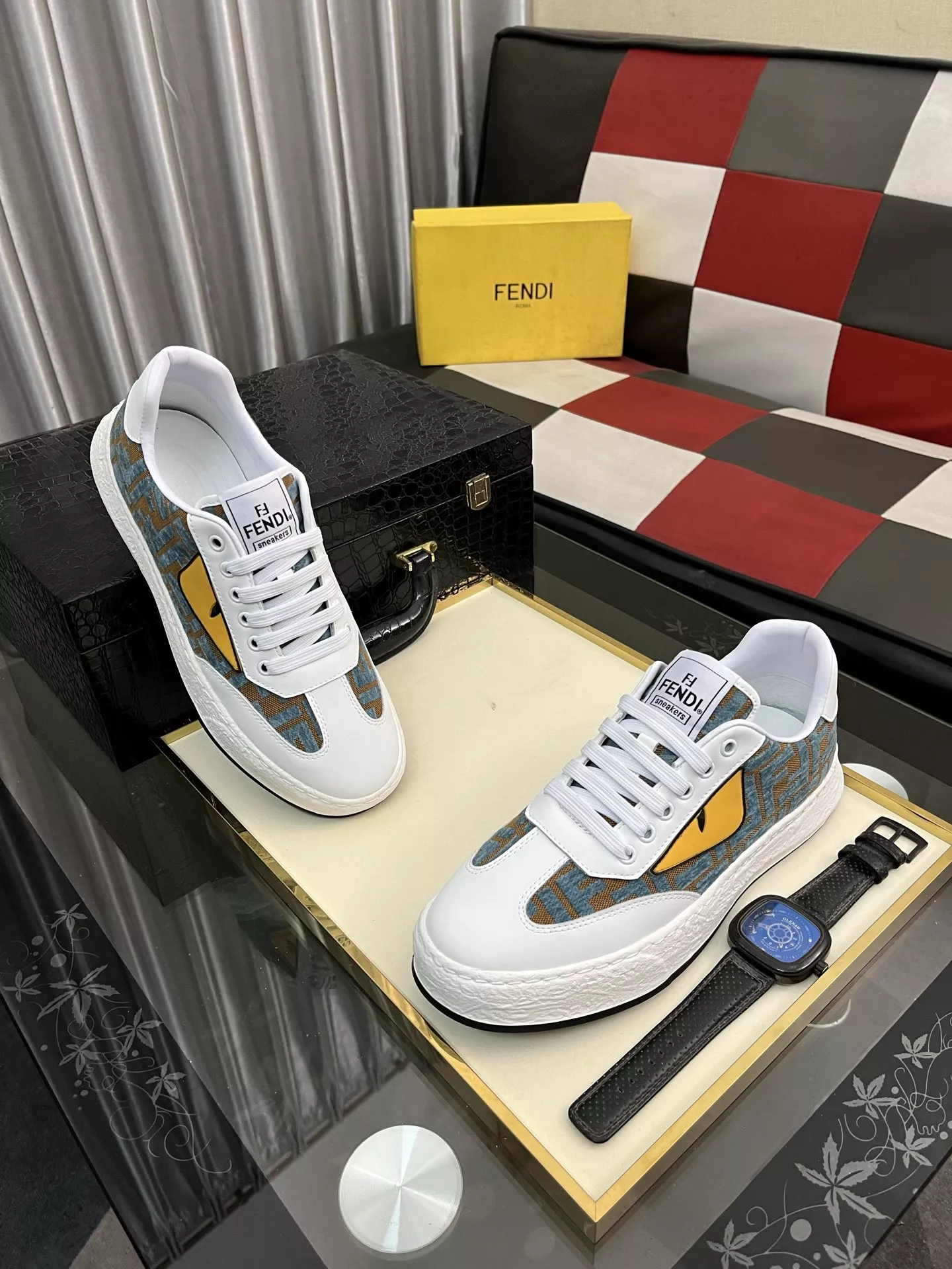 WellDesigned 3609 Fendi Casual Shoes For Men