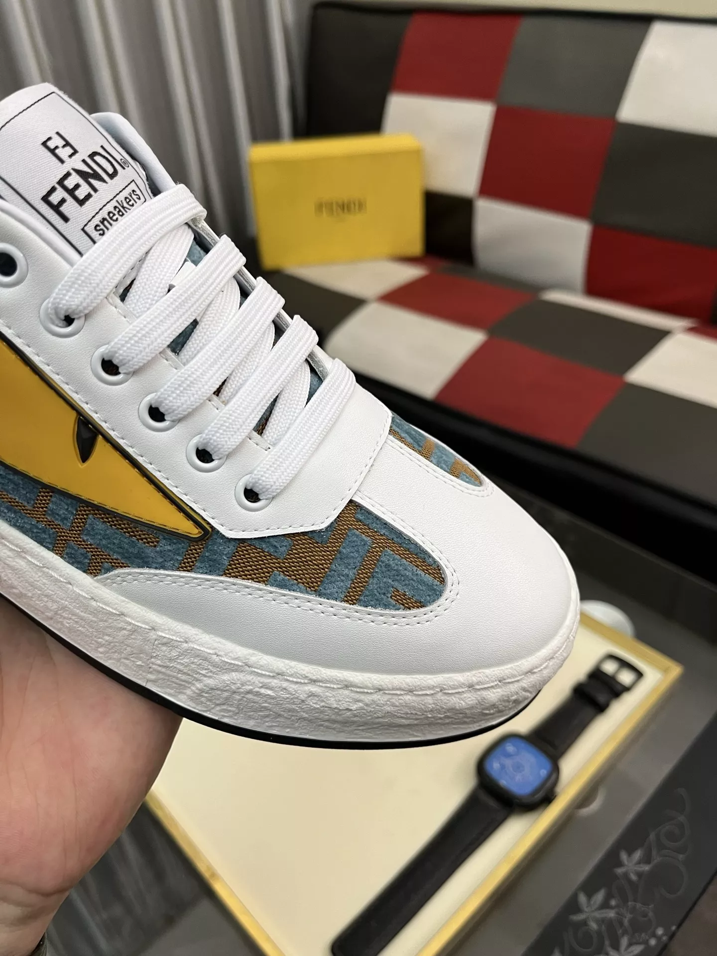 WellDesigned 3609 Fendi Casual Shoes For Men