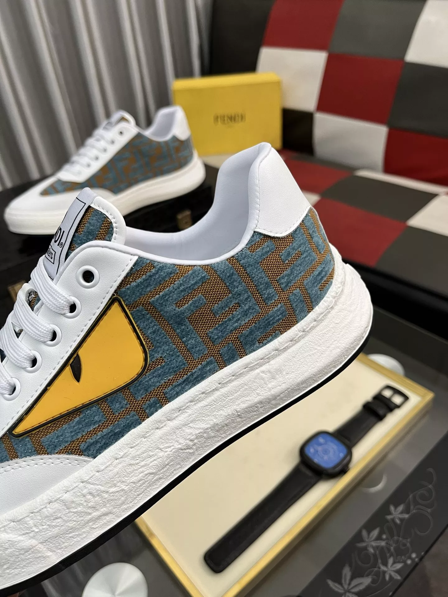 WellDesigned 3609 Fendi Casual Shoes For Men