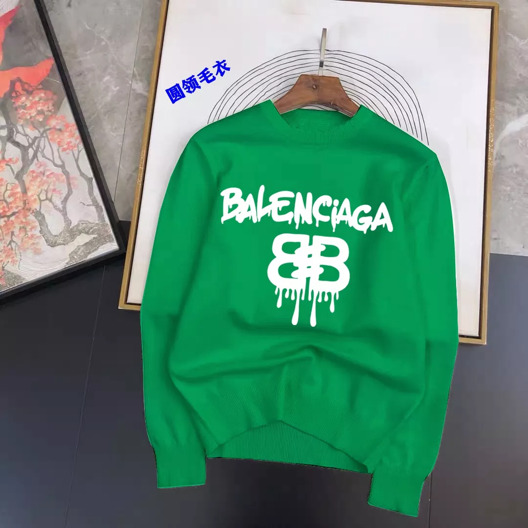WellDesigned 3666 Balenciaga Sweaters Long Sleeved For Men
