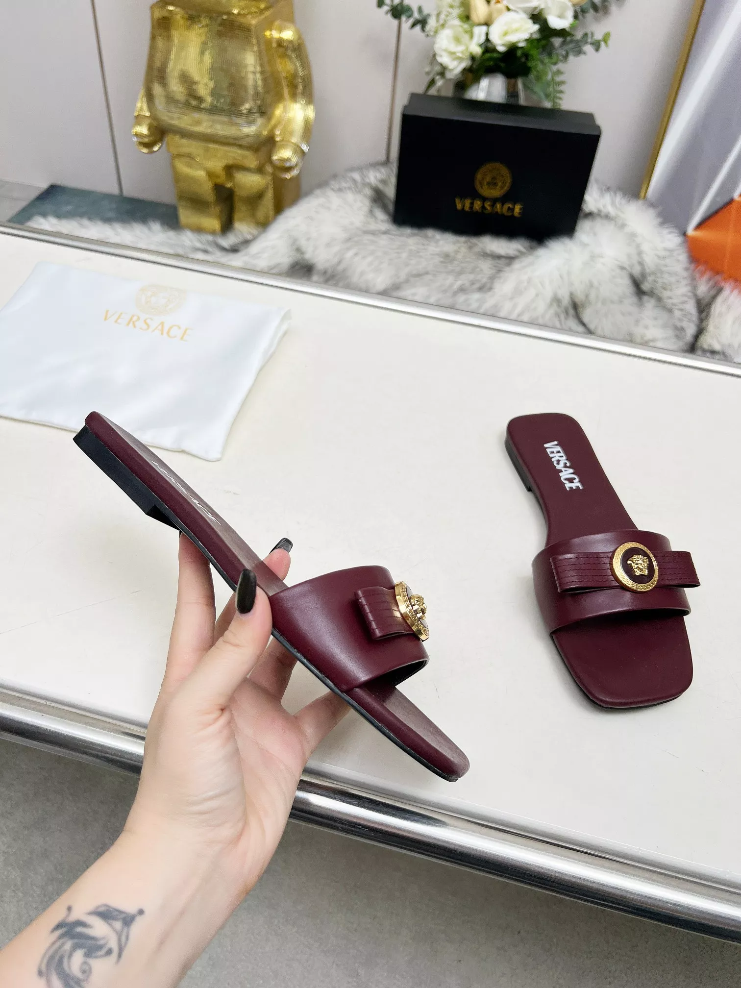 WellDesigned 3859 Versace Slippers For Women