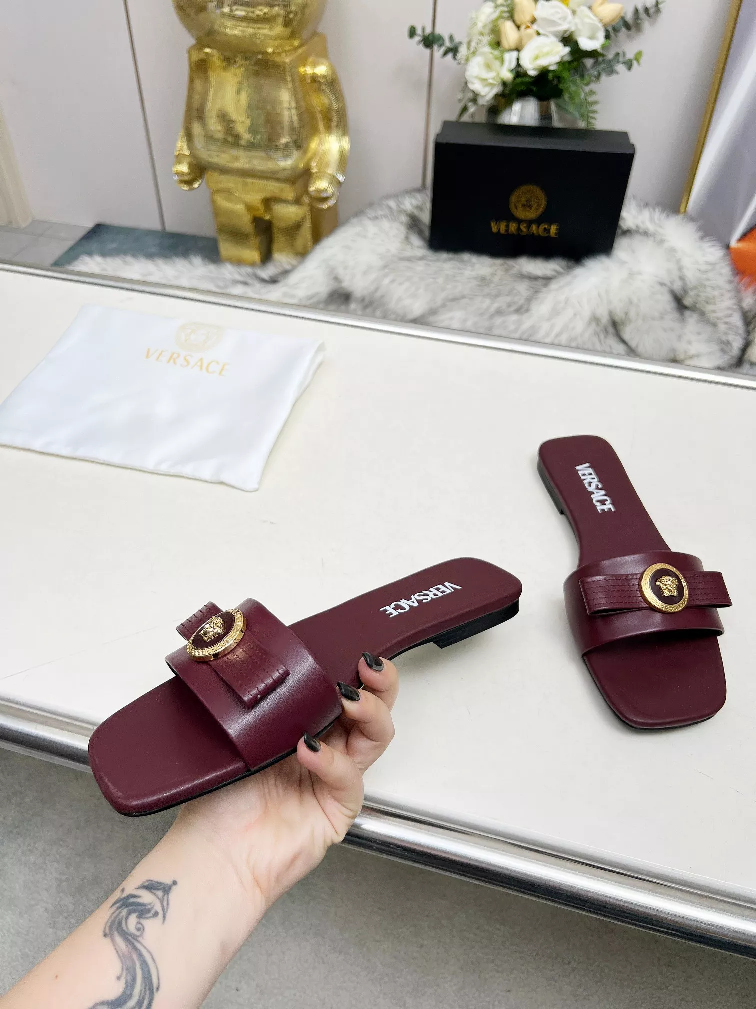 WellDesigned 3859 Versace Slippers For Women