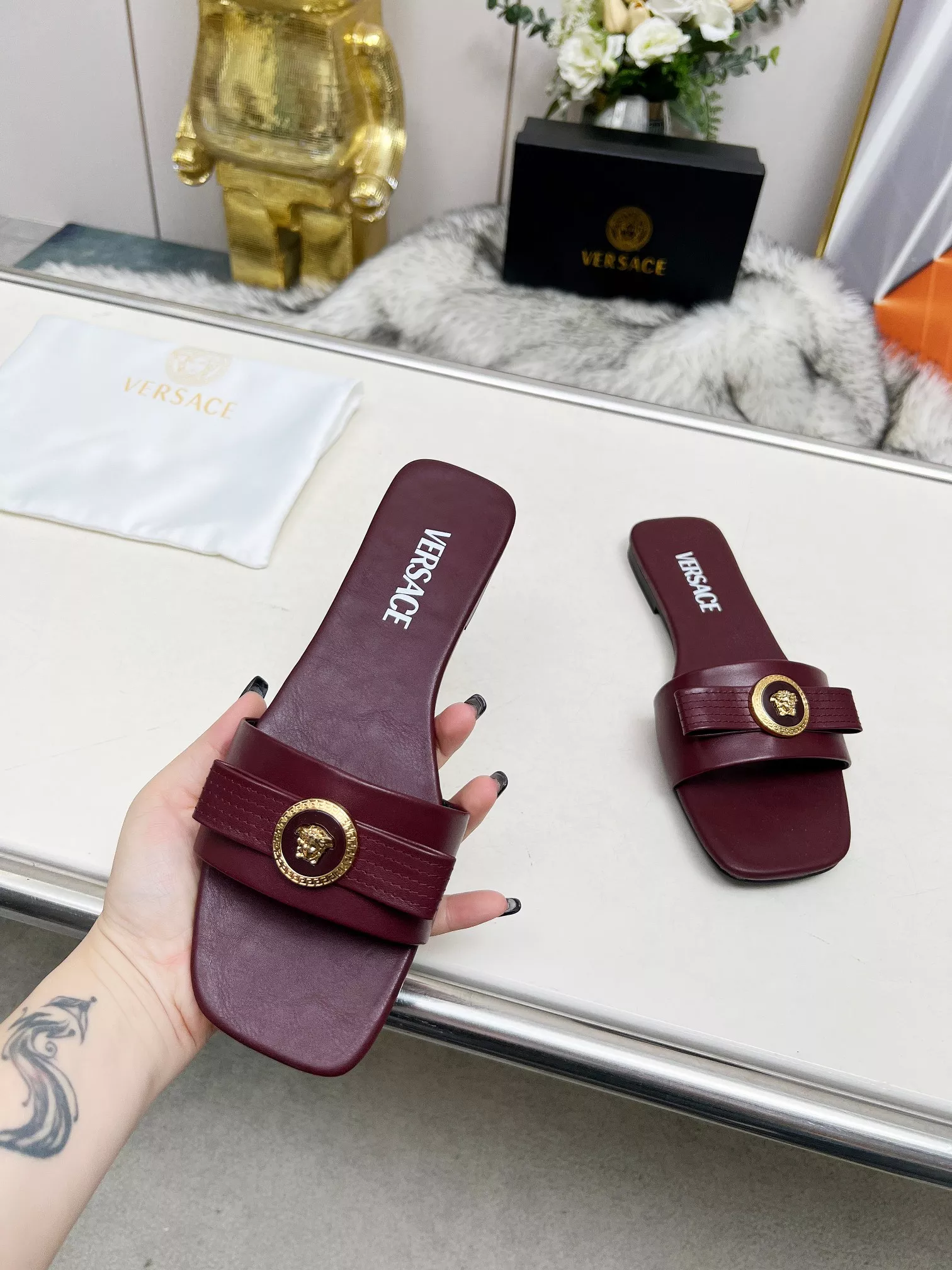 WellDesigned 3859 Versace Slippers For Women