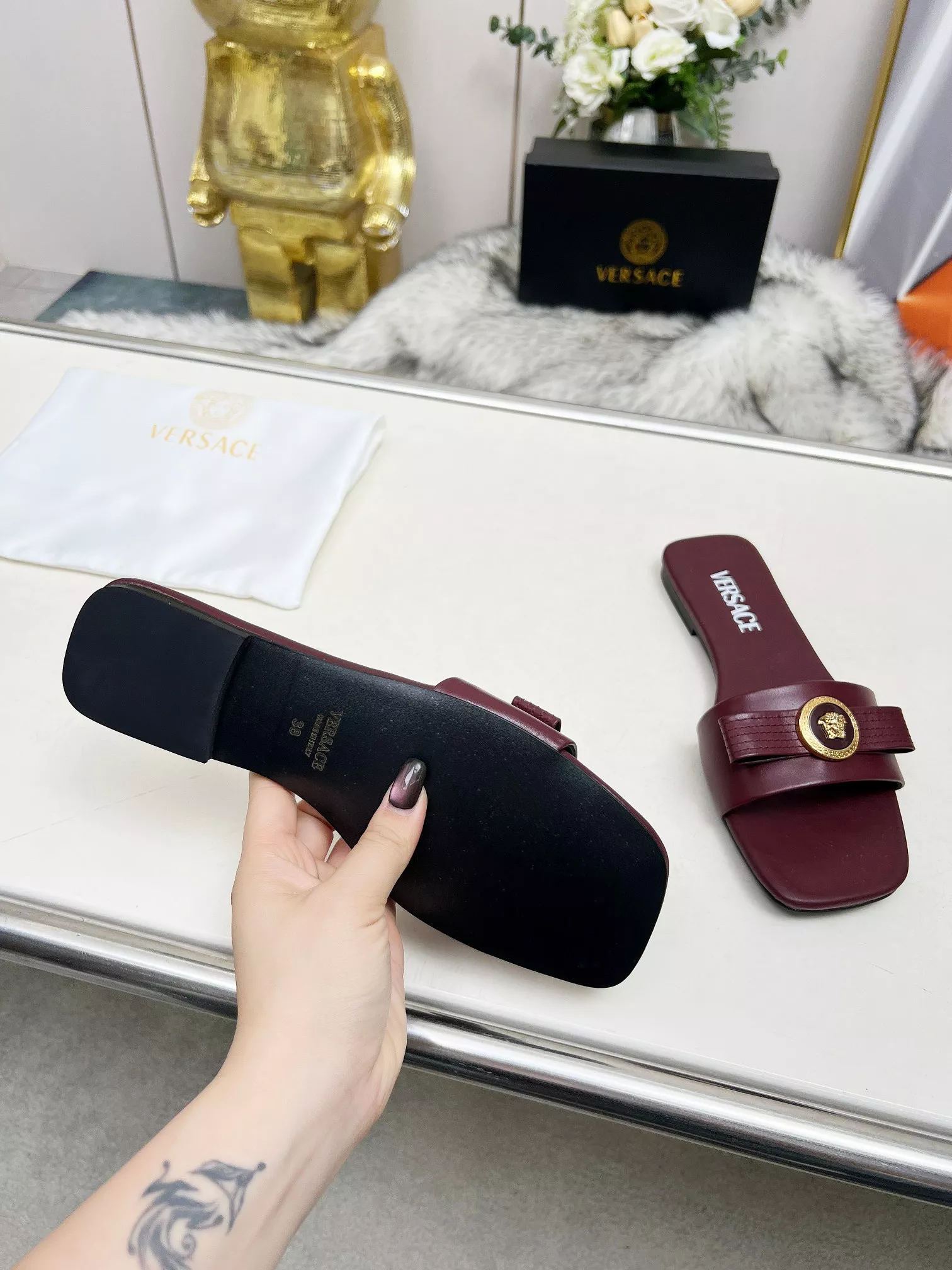WellDesigned 3859 Versace Slippers For Women