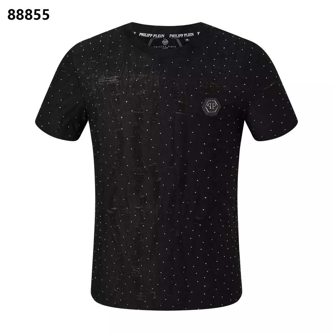 WellDesigned 3978 Philipp Plein PP T-Shirts Short Sleeved For Men