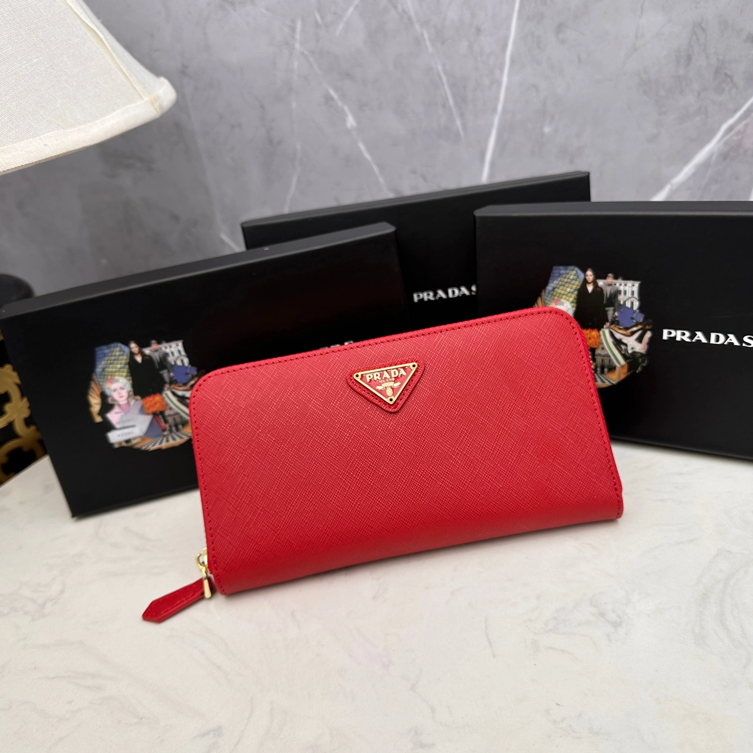 WellDesigned 4081 Prada Wallets