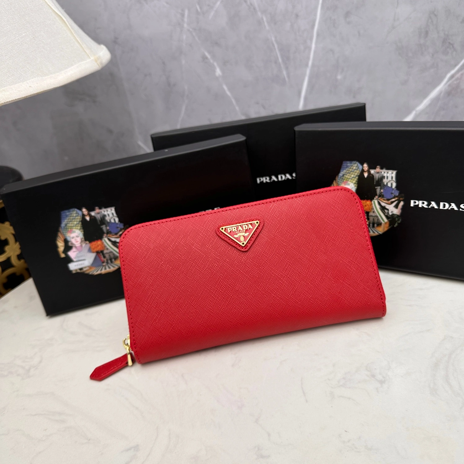 WellDesigned 4081 Prada Wallets