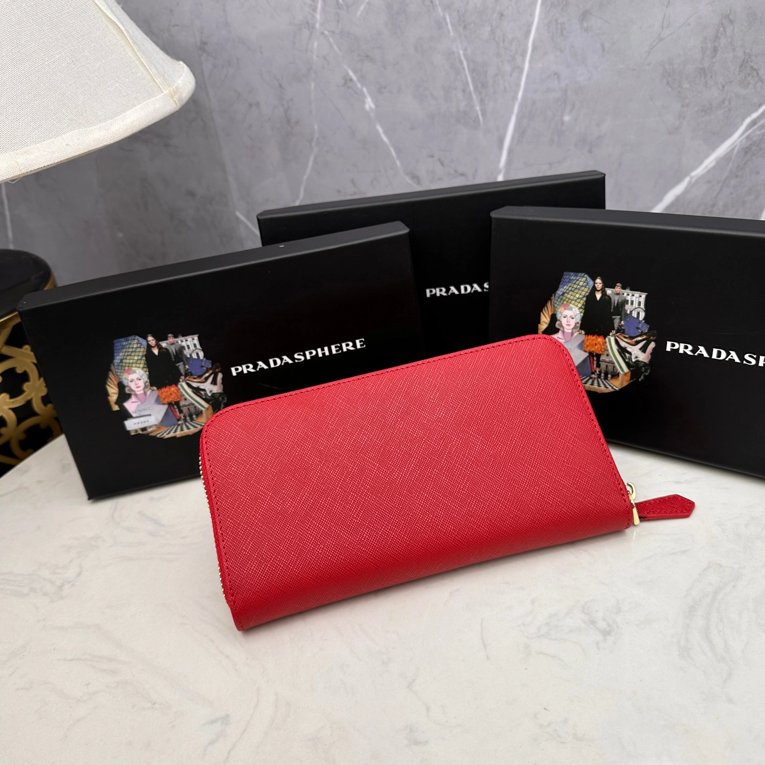 WellDesigned 4081 Prada Wallets