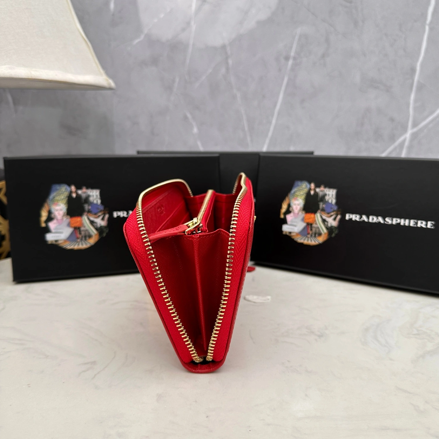 WellDesigned 4081 Prada Wallets