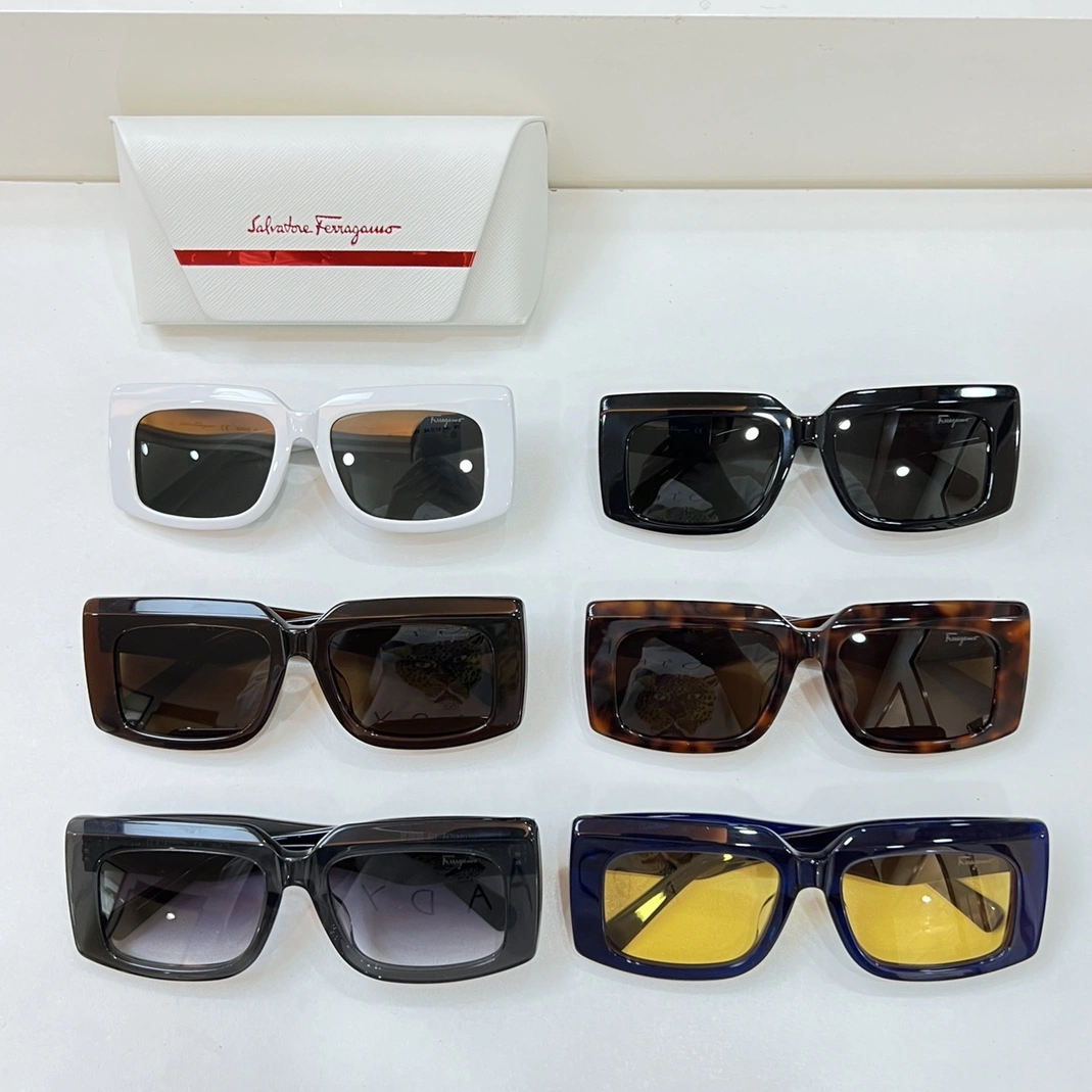 WellDesigned 424 Salvatore Ferragamo AAA Quality Sunglasses