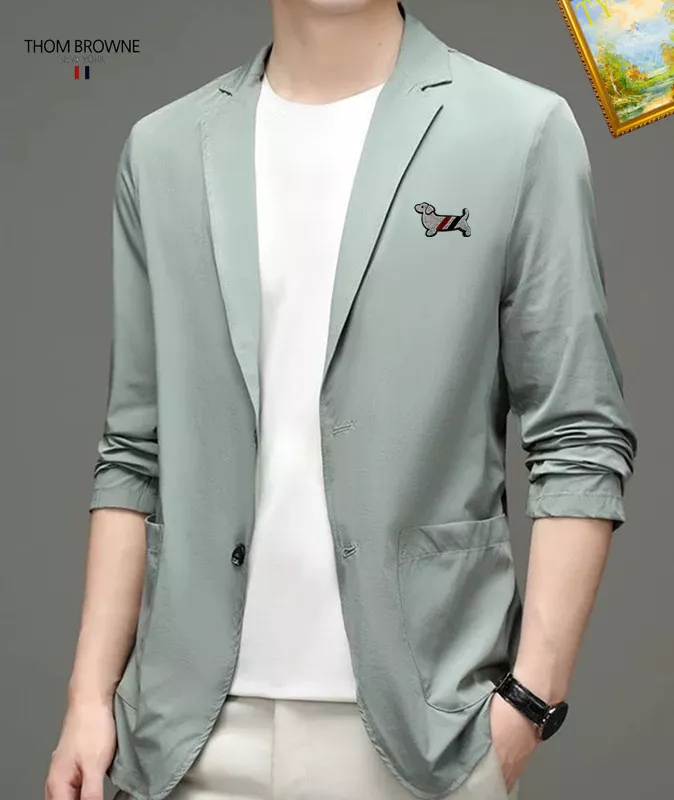 WellDesigned 4242 Thom Browne Jackets Long Sleeved For Men