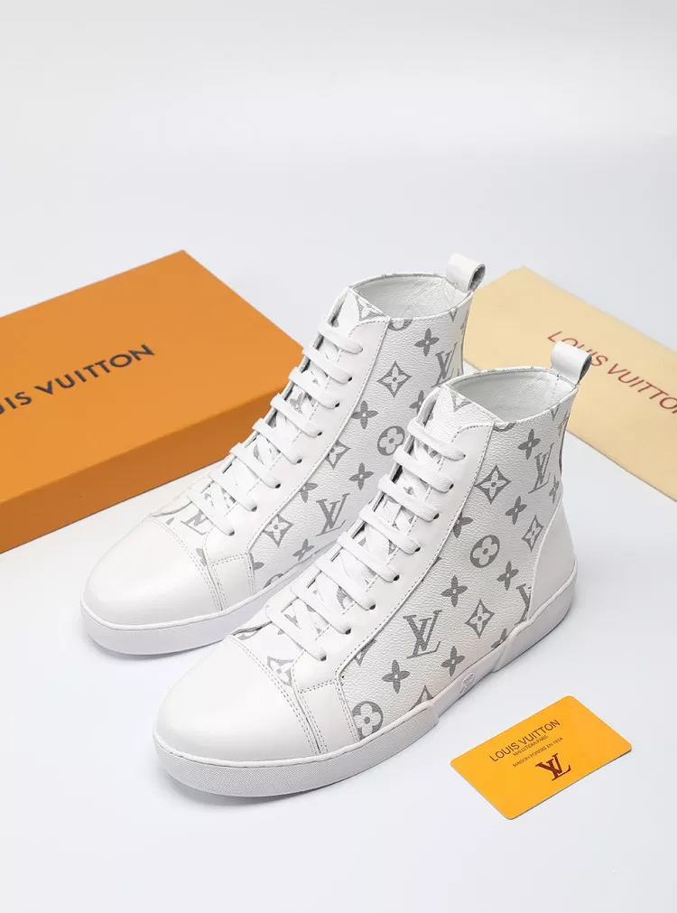 WellDesigned 4280 Louis Vuitton High Tops Shoes For Men