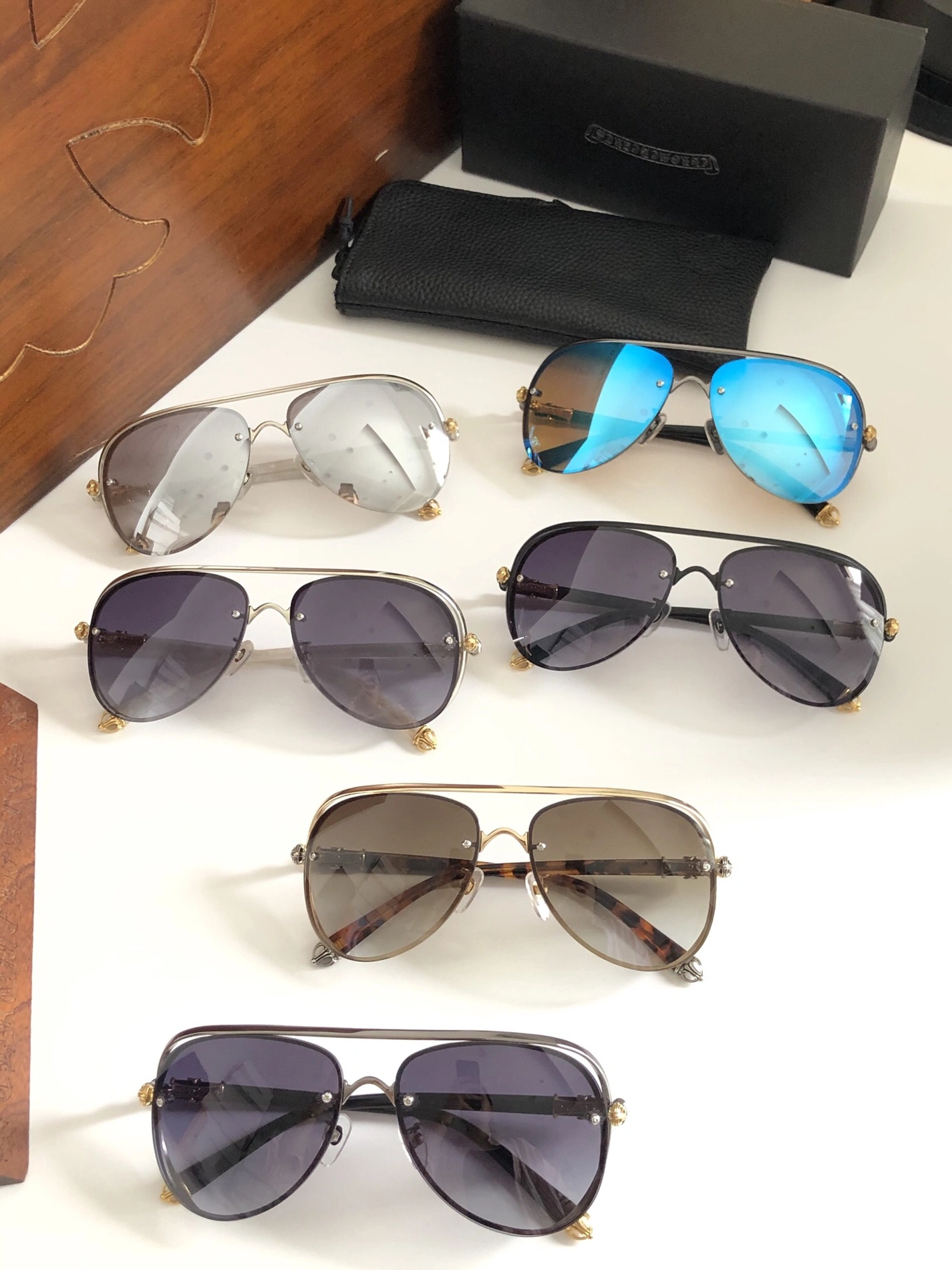WellDesigned 4517 Chrome Hearts AAA Quality Sunglasses