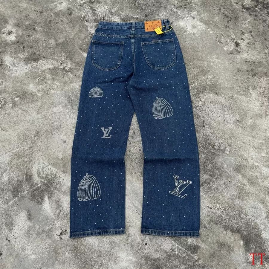 WellDesigned 5354 Louis Vuitton LV Jeans For Unisex