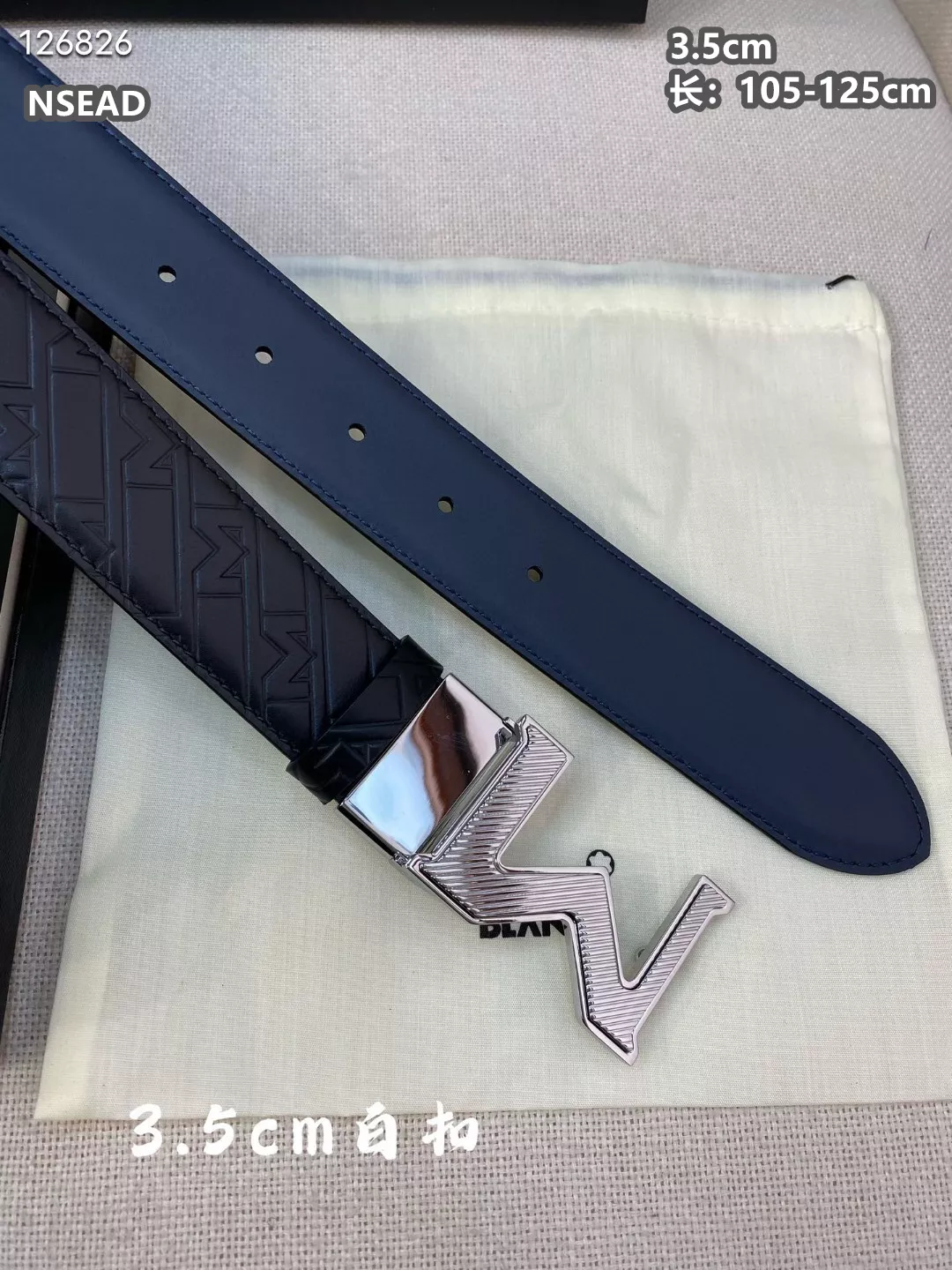 WellDesigned 5415 Montblanc AAA Quality Belts For Men