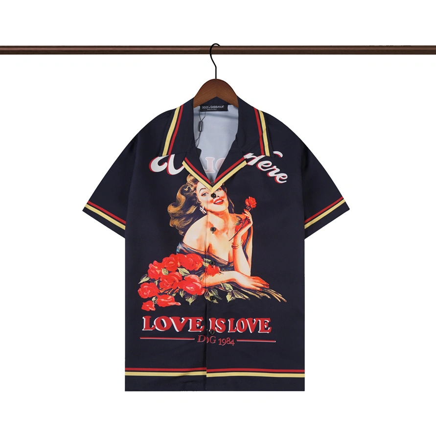 WellDesigned 5700 Dolce & Gabbana D&G Shirts Short Sleeved For Men