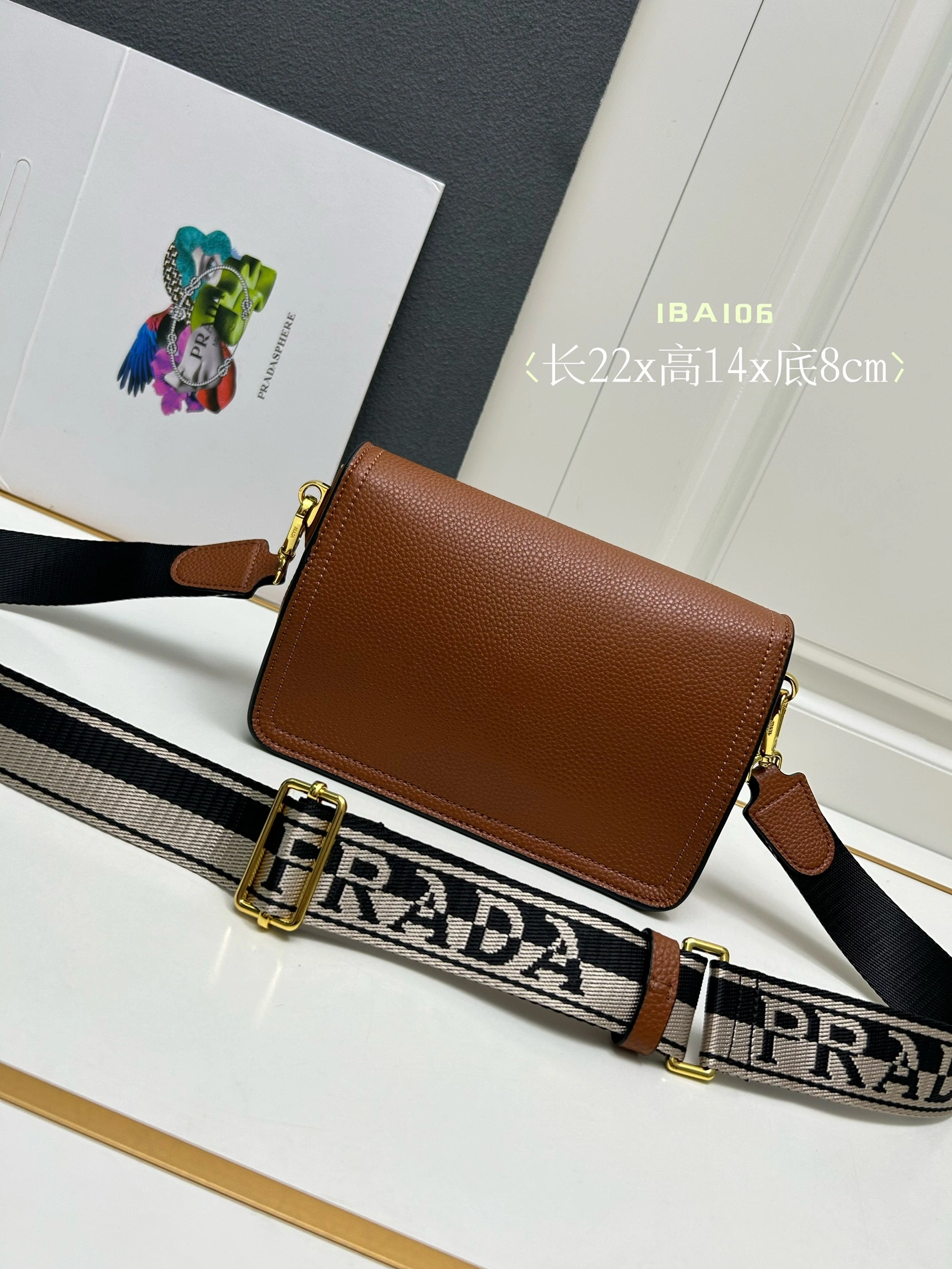 WellDesigned 5974 Prada AAA Quality Messenger Bags For Women