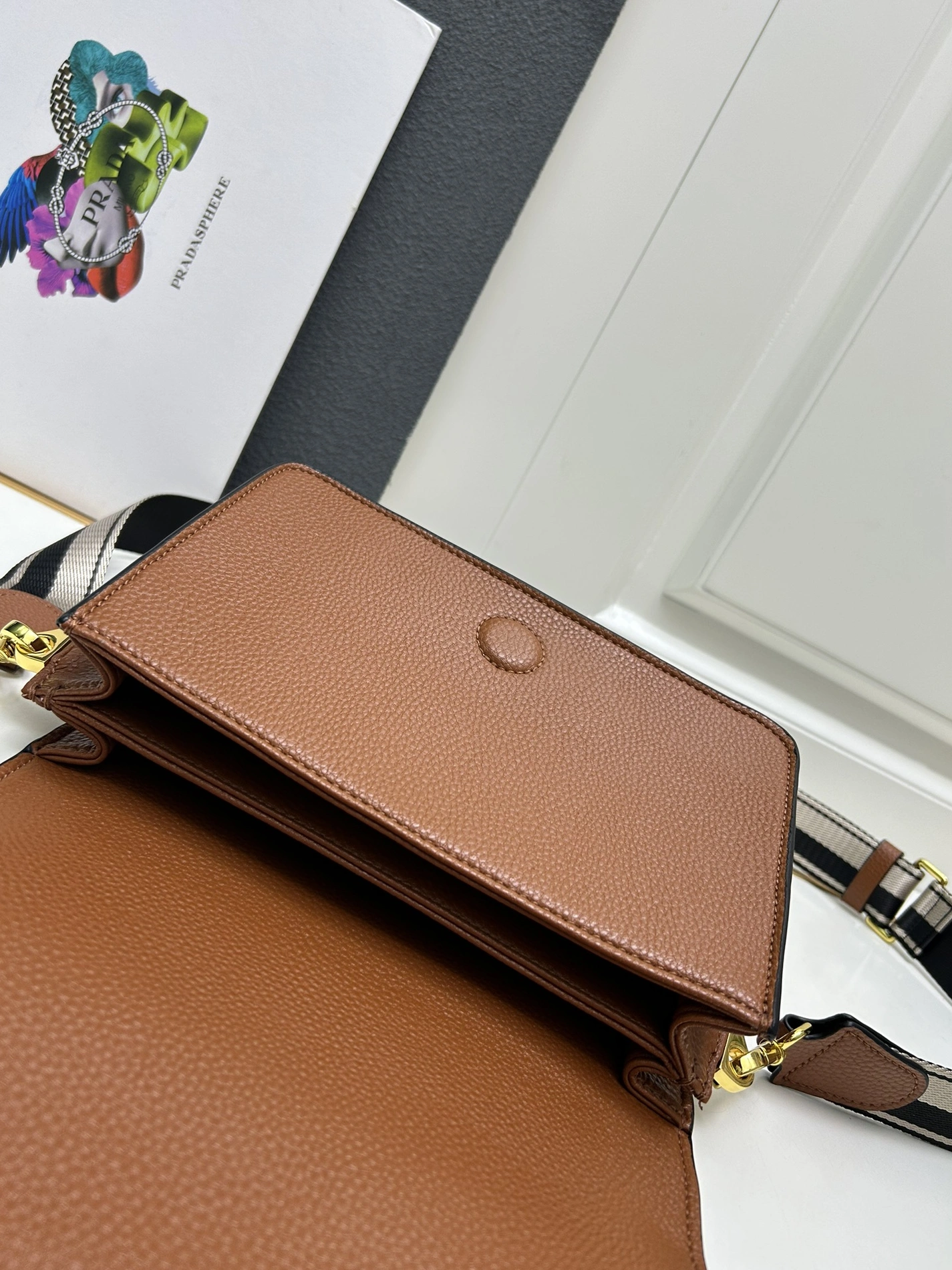 WellDesigned 5974 Prada AAA Quality Messenger Bags For Women