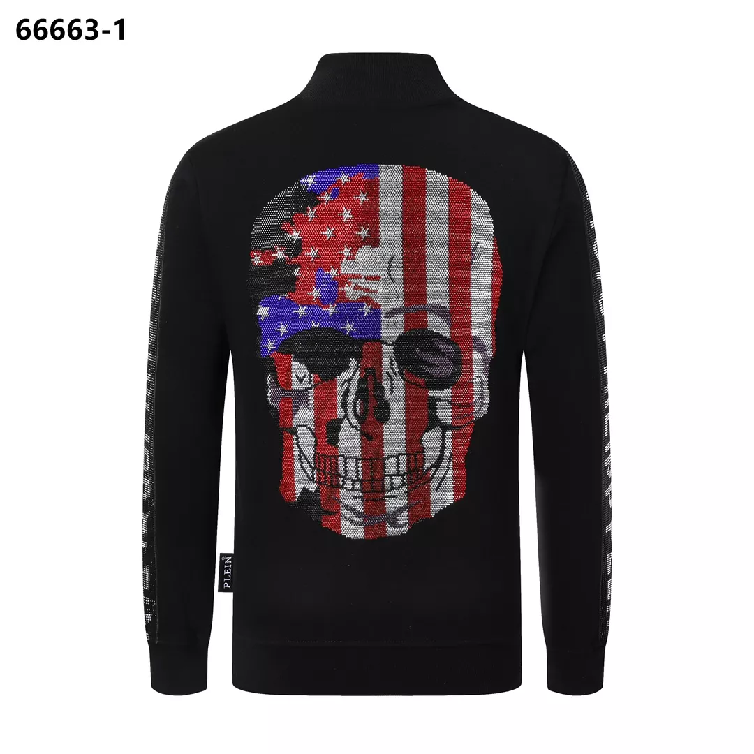 WellDesigned 6081 Philipp Plein PP Tracksuits Long Sleeved For Men