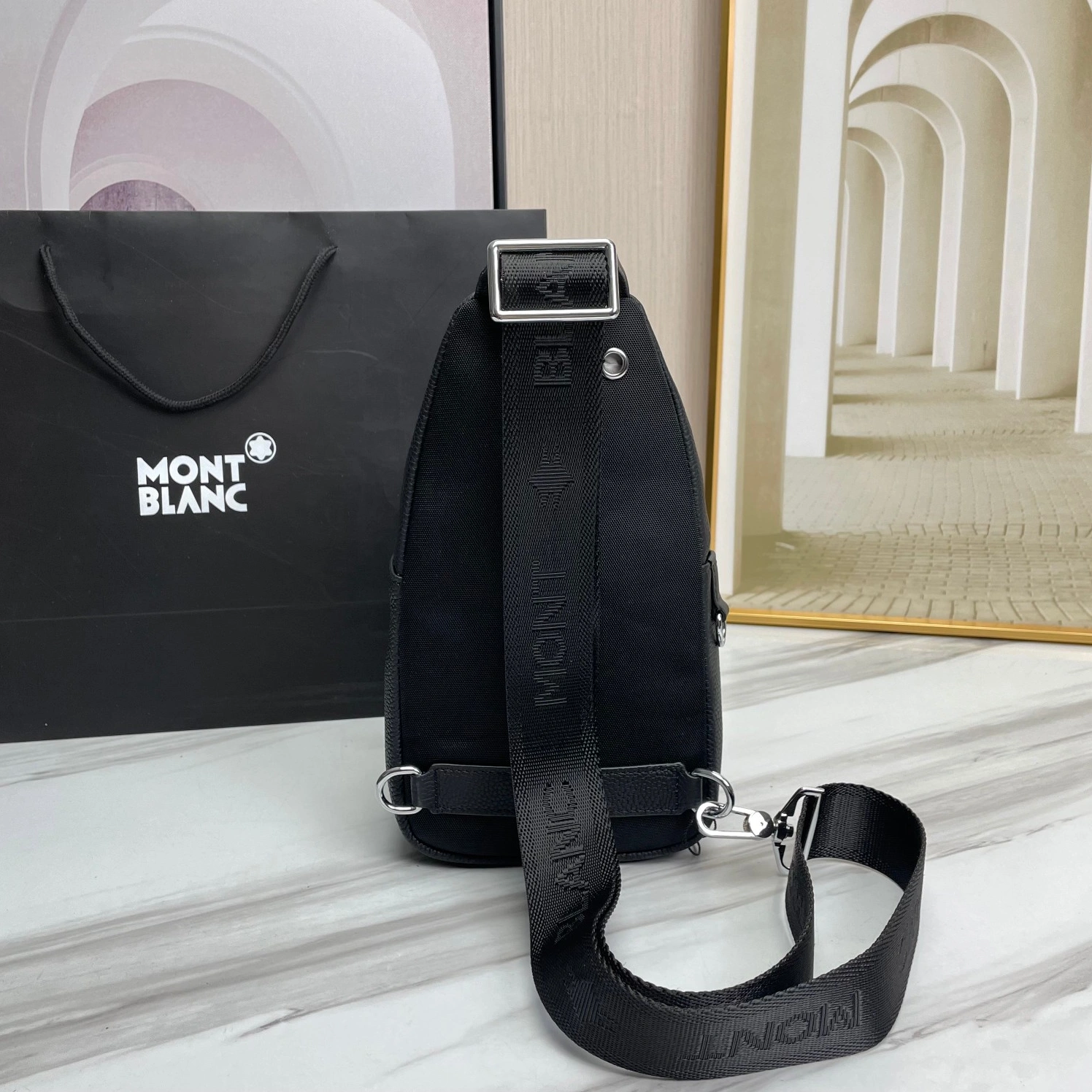 WellDesigned 6109 Mont Blanc AAA Man Messenger Bags