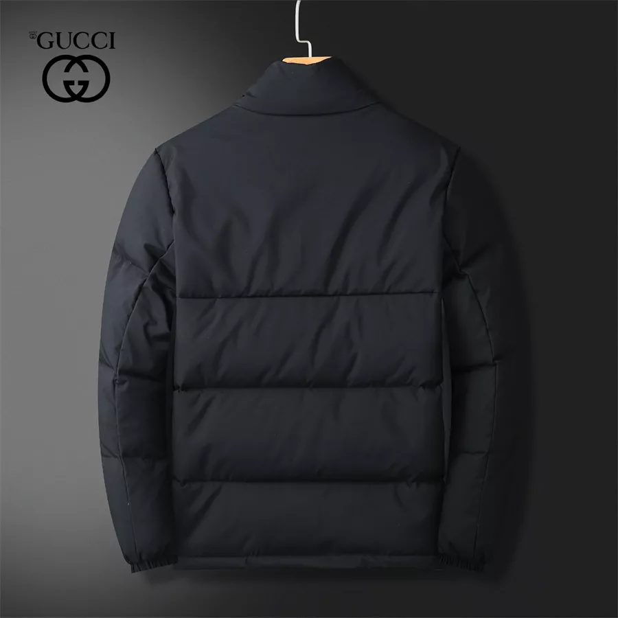 WellDesigned 6499 Gucci Down Feather Coat Long Sleeved For Men