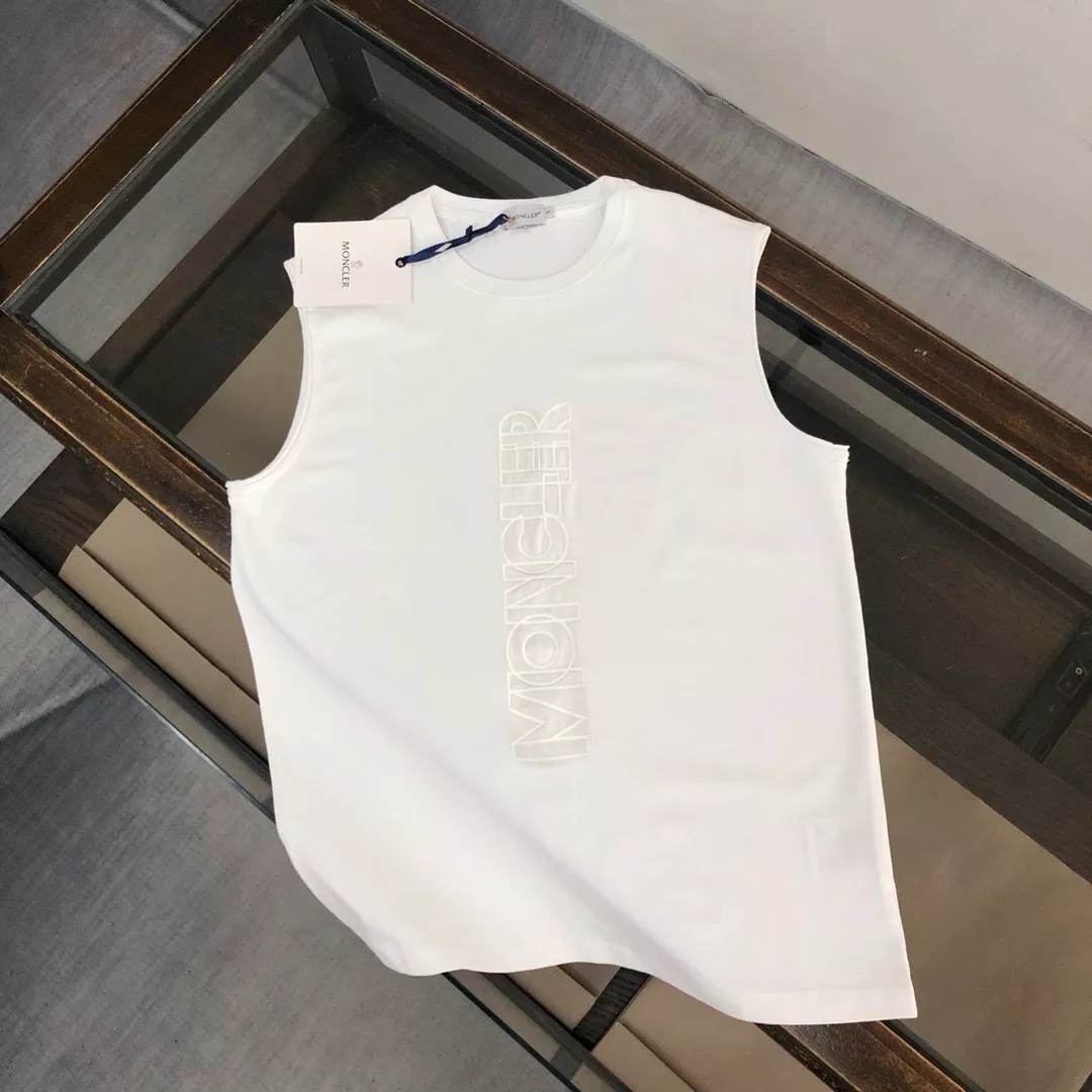 WellDesigned 6812 Moncler T-Shirts Sleeveless For Unisex