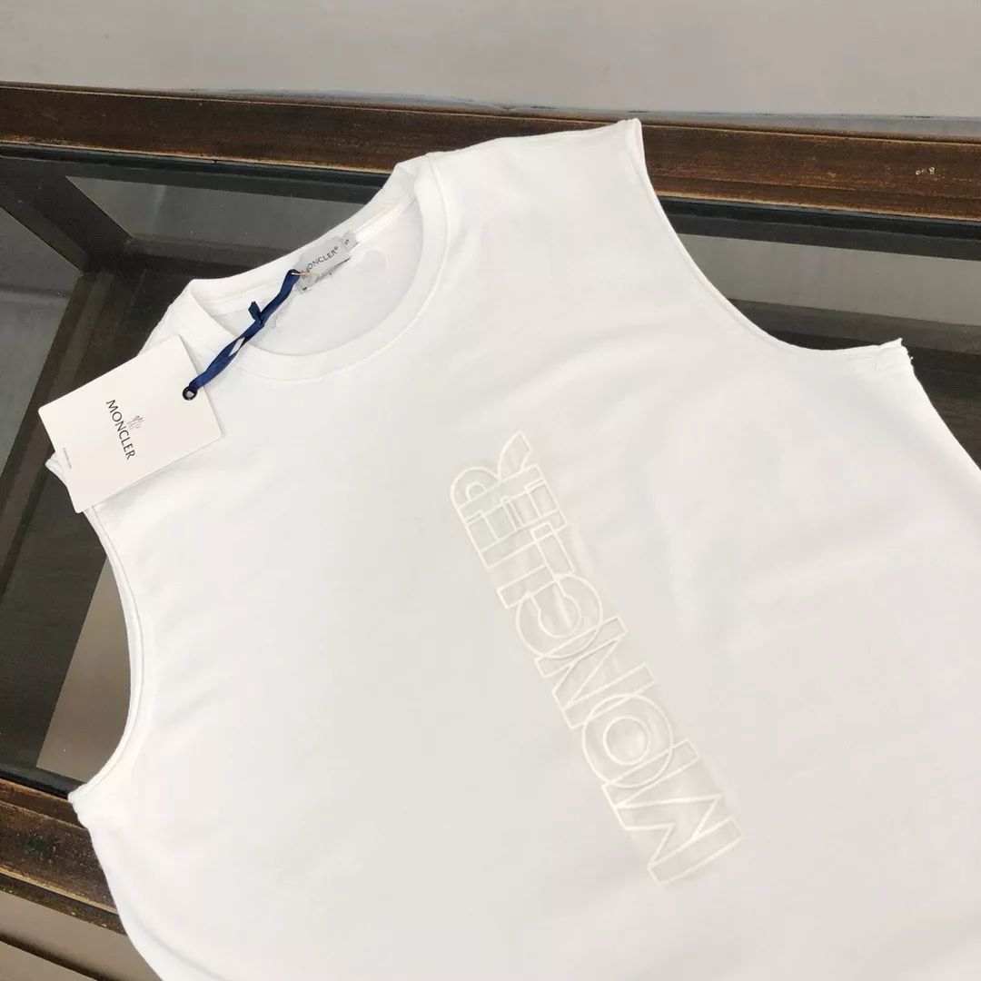 WellDesigned 6812 Moncler T-Shirts Sleeveless For Unisex