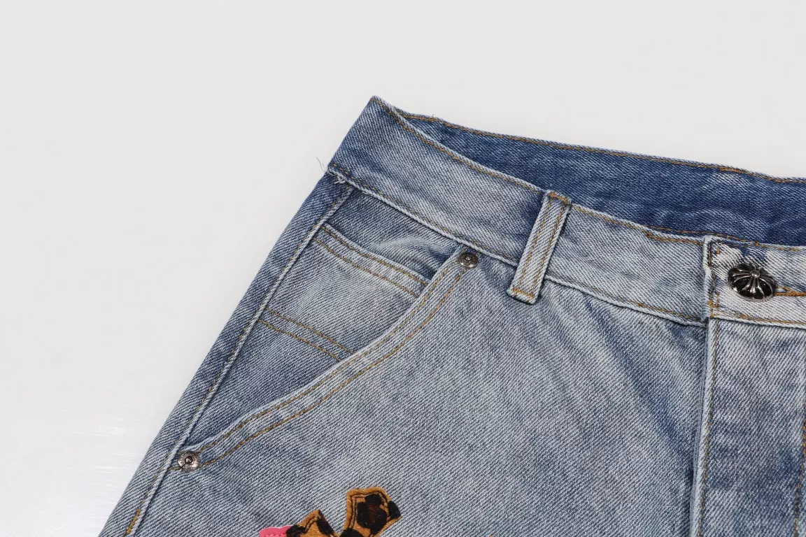 WellDesigned 6922 Chrome Hearts Jeans For Unisex