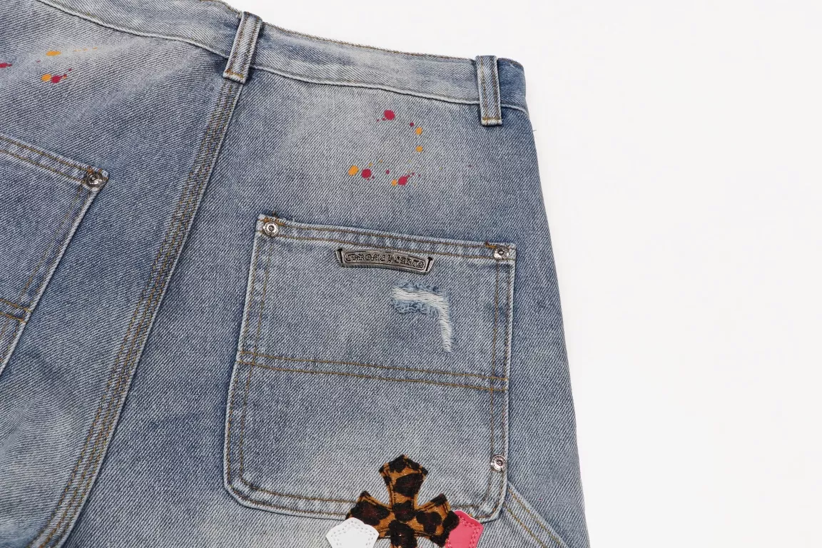 WellDesigned 6922 Chrome Hearts Jeans For Unisex