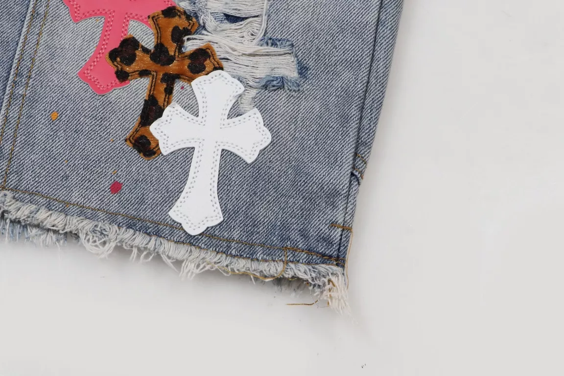 WellDesigned 6922 Chrome Hearts Jeans For Unisex