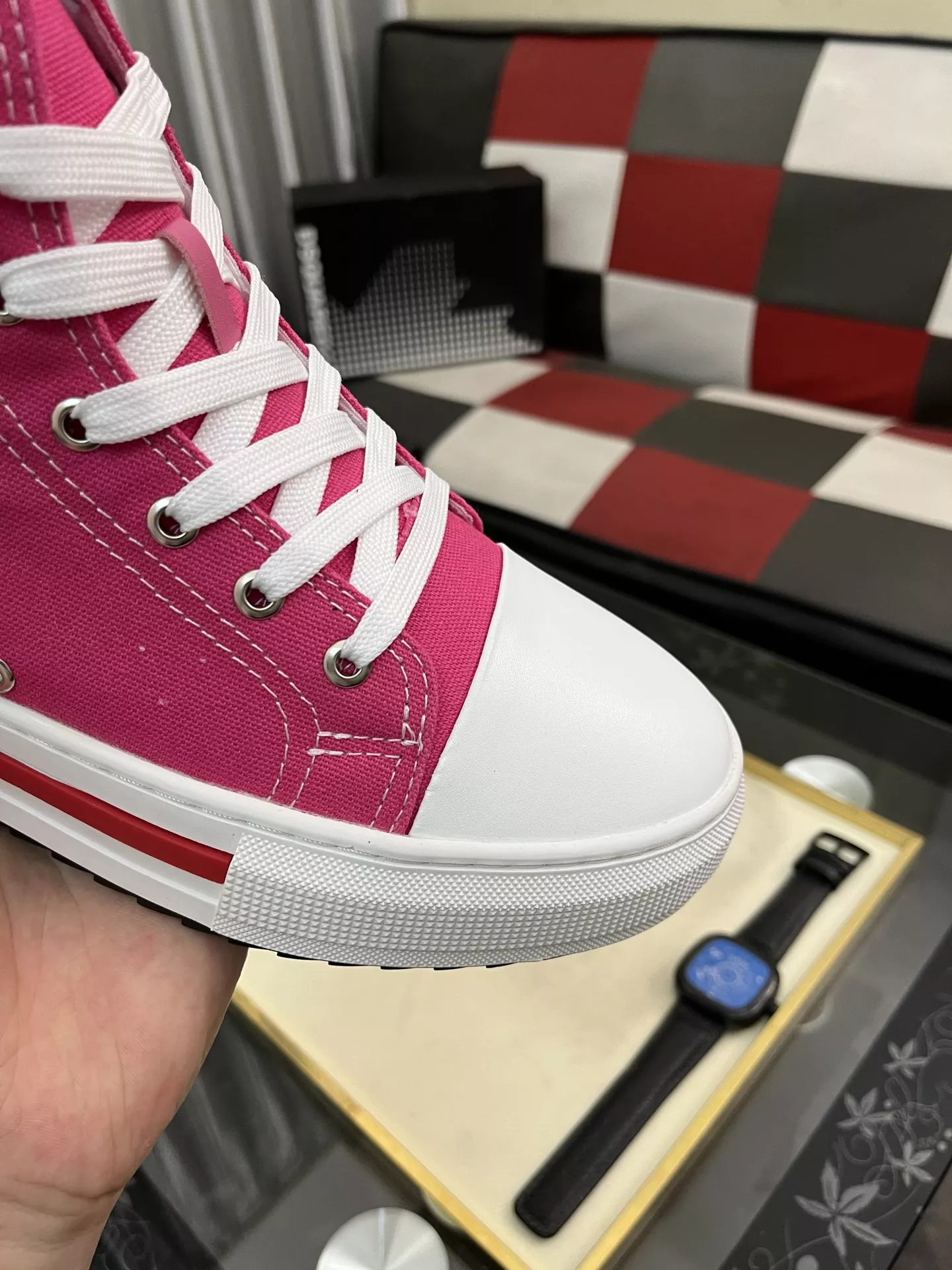 WellDesigned 7219 Dsquared High Tops Shoes For Men