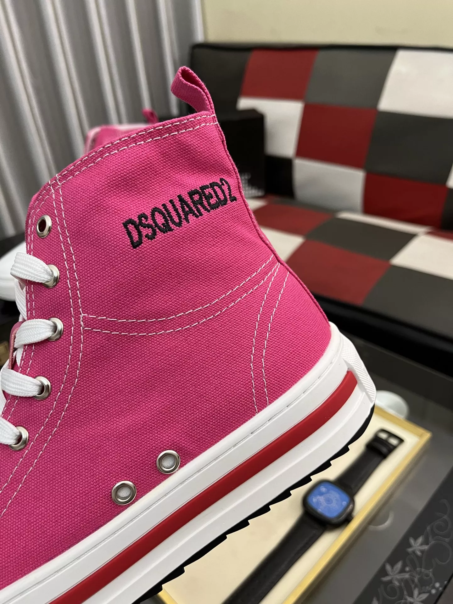 WellDesigned 7219 Dsquared High Tops Shoes For Men