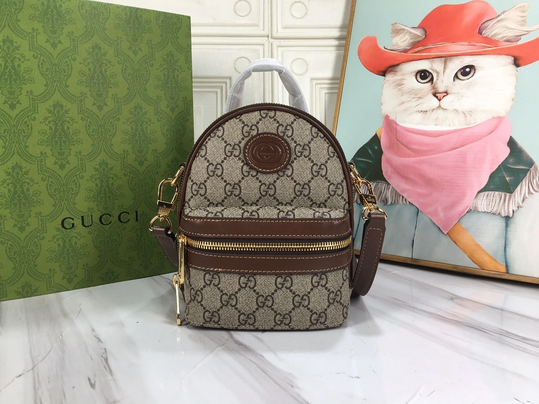 WellDesigned 8045 Gucci AAA Quality Backpacks For Women