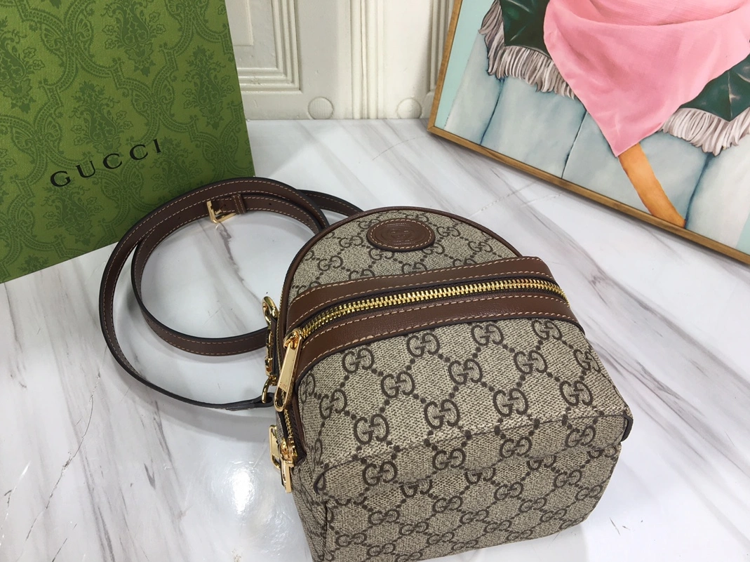 WellDesigned 8045 Gucci AAA Quality Backpacks For Women
