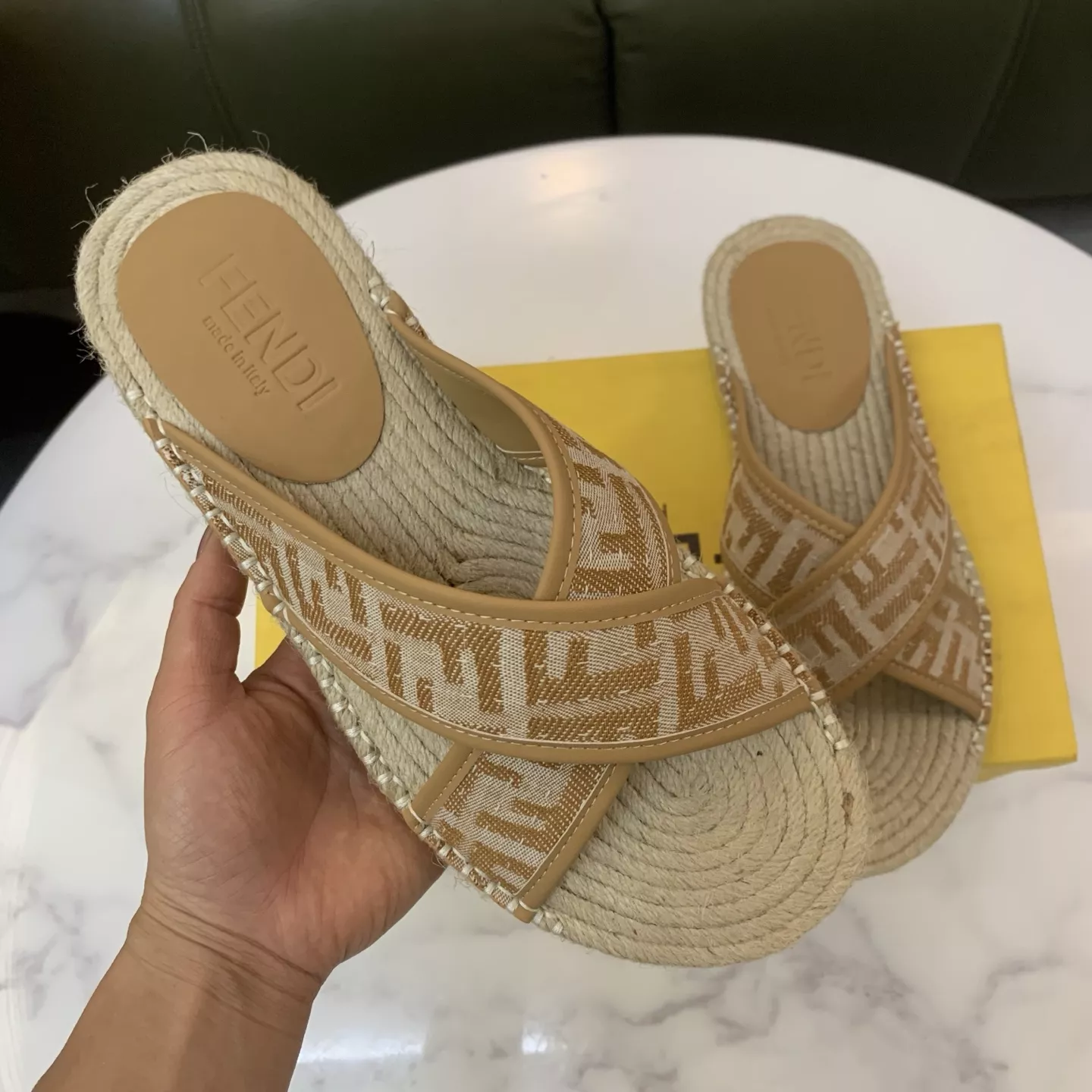 WellDesigned 8191 Fendi Slippers For Men