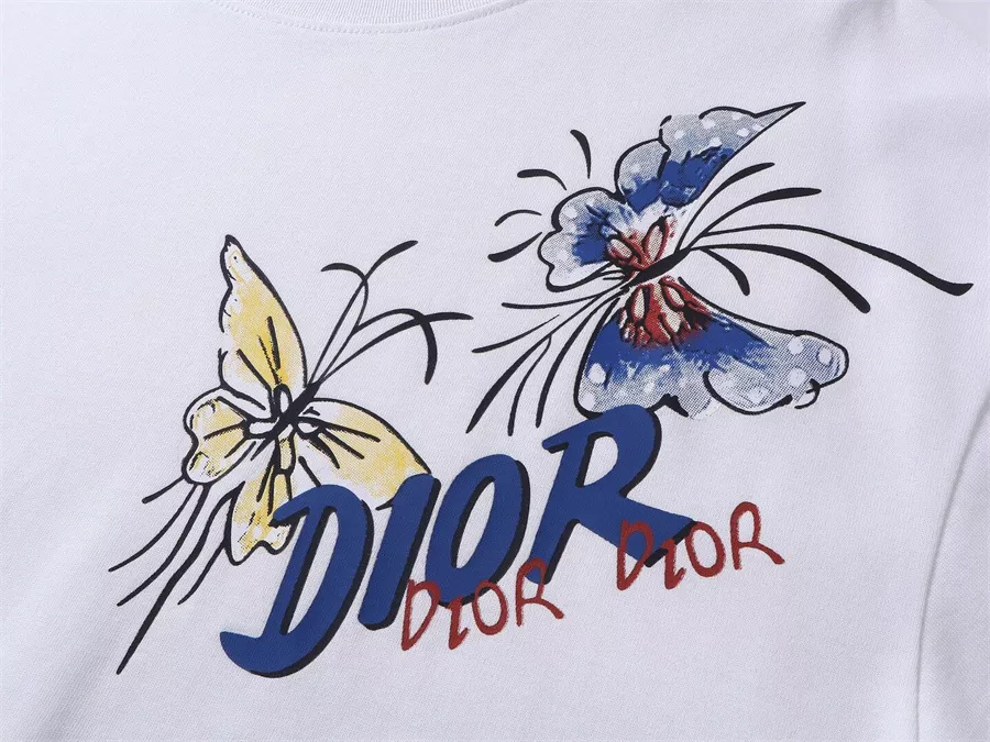 WellDesigned 8233 Christian Dior T-Shirts Short Sleeved For Unisex