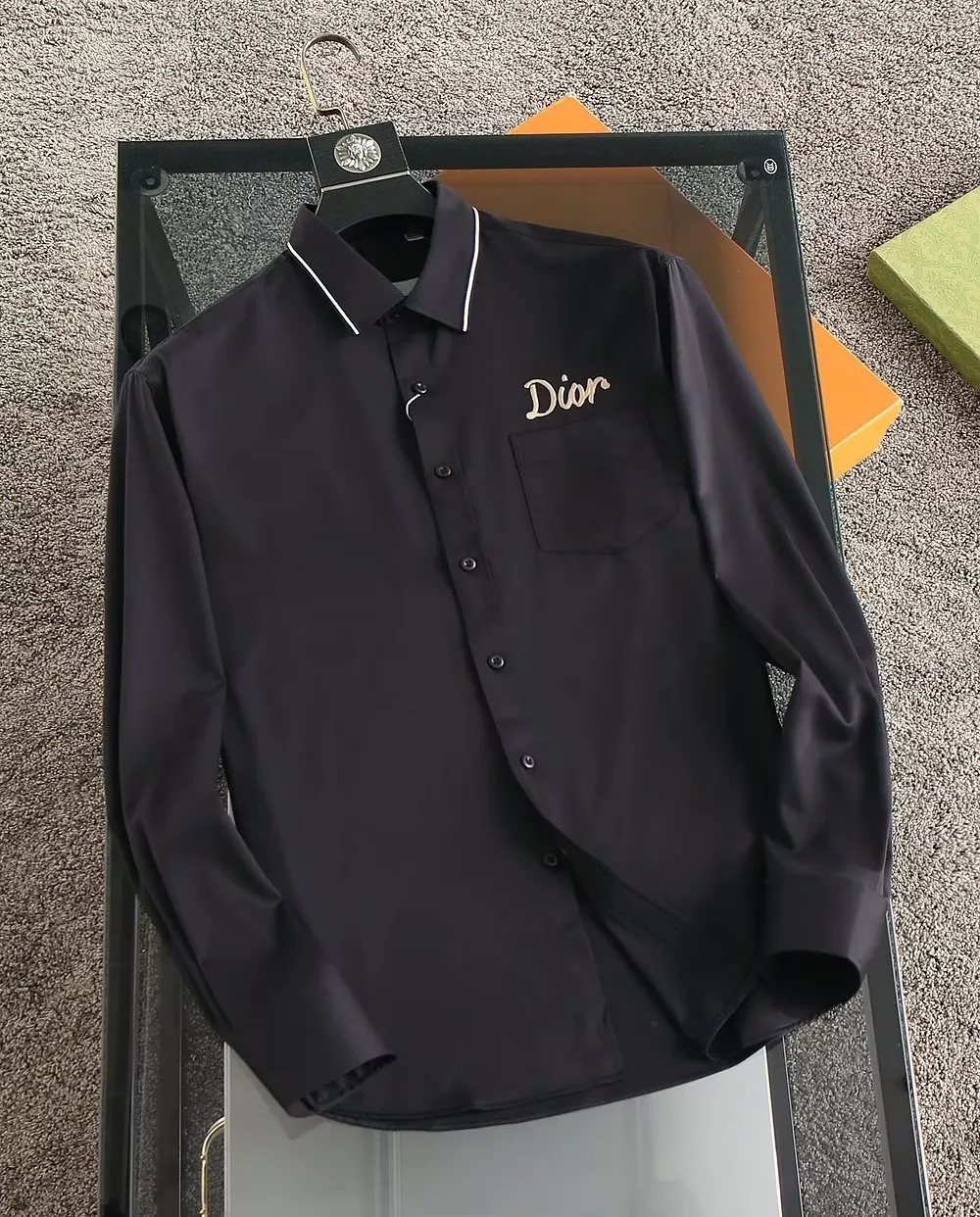 WellDesigned 8358 Christian Dior Shirts Long Sleeved For Men