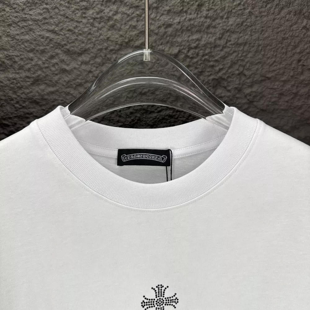 WellDesigned 8627 Chrome Hearts T-Shirts Short Sleeved For Unisex