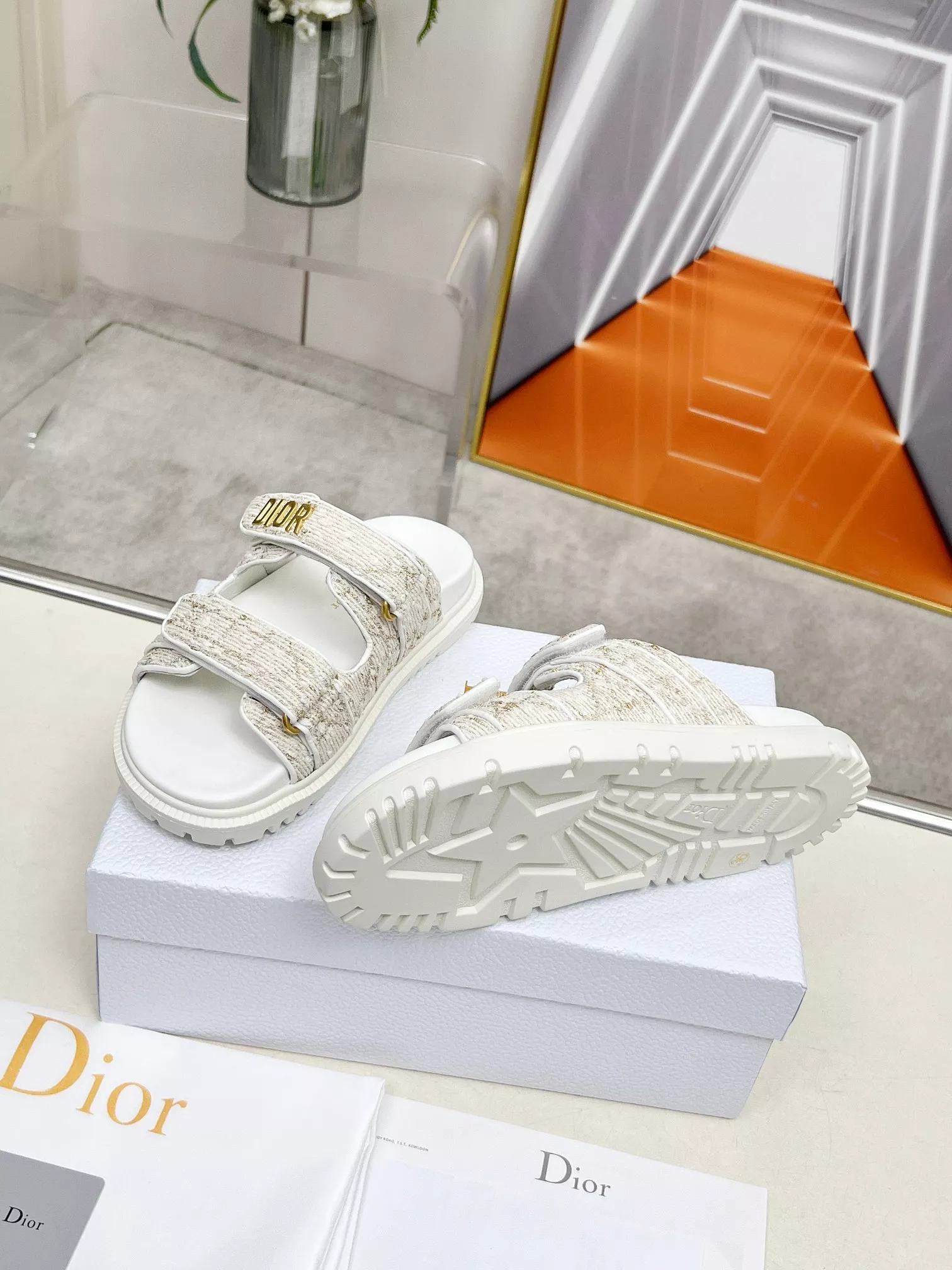 WellDesigned 864 Christian Dior Slippers For Women